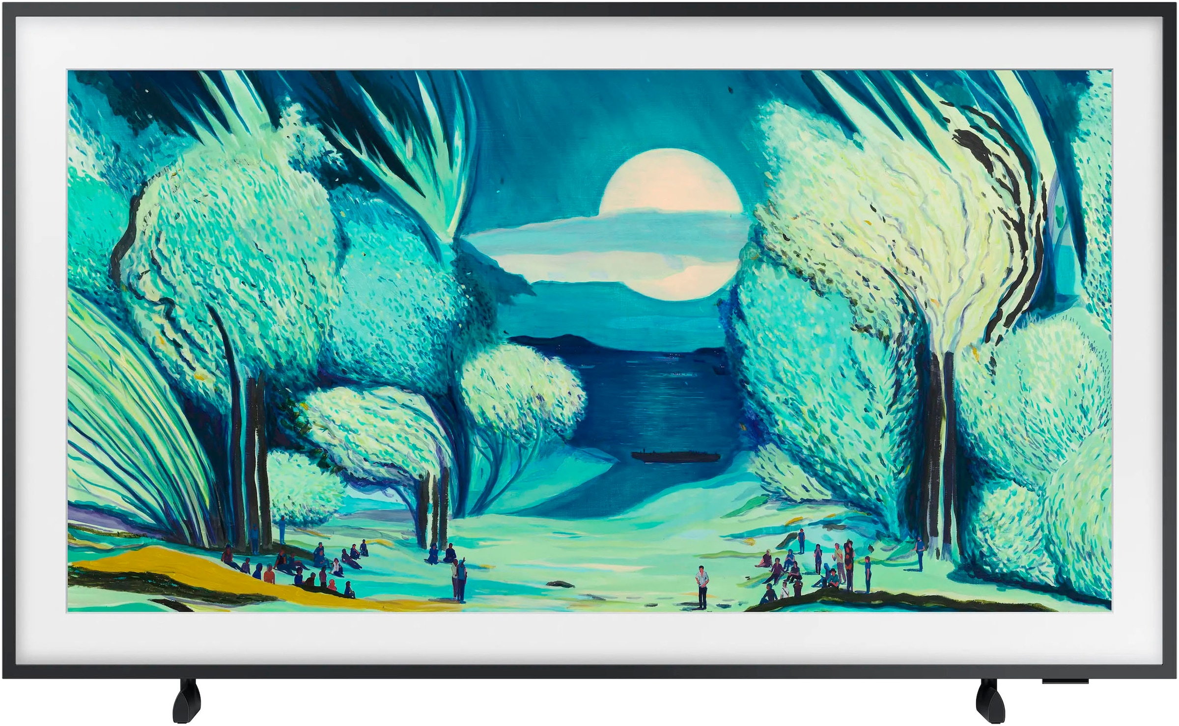 Samsung QLED-Fernseher »GQ43LS03FAU«, 4K Ultra HD, Smart-TV, The Frame, Mattes Display, Art Mode, Austauschbare Rahmen, Dolby Atmos