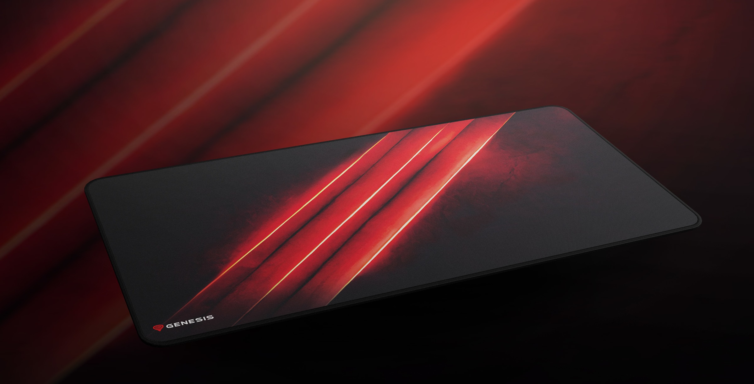 Genesis Mauspad »CARBON 500 "FLASH" XXL (900mm x 450mm)«