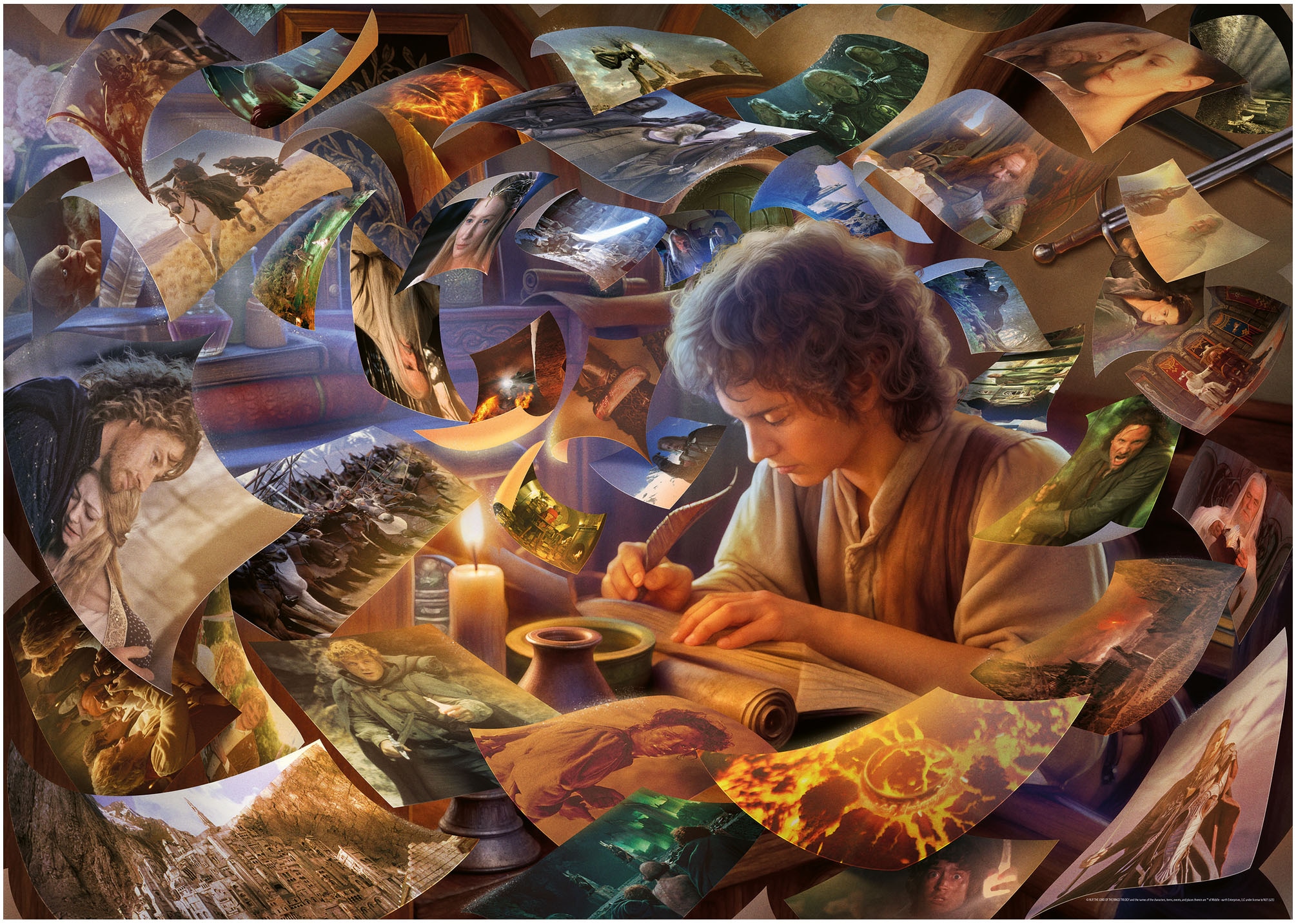 Ravensburger Puzzle »Frodo's Reise« Made in Germany