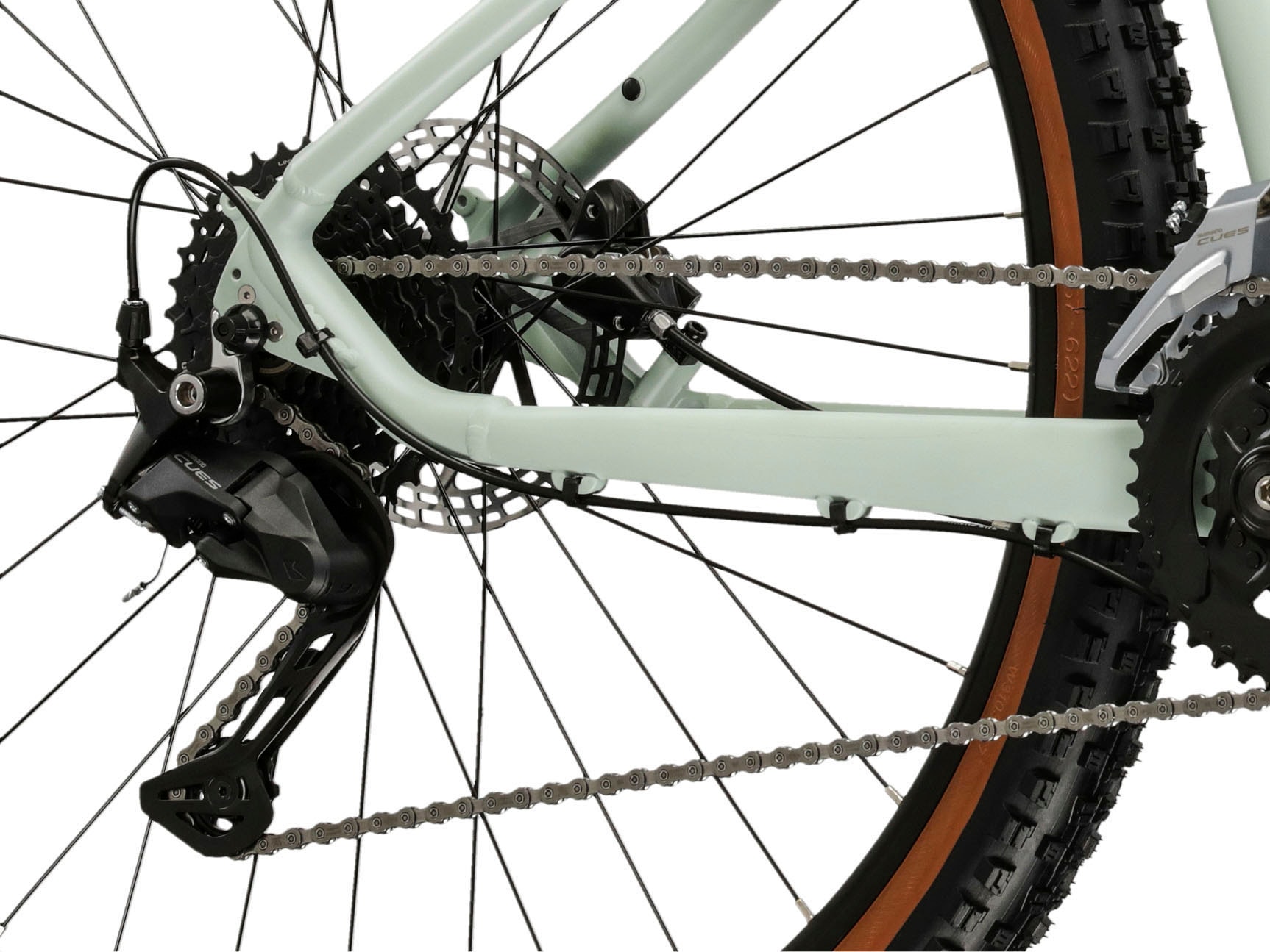 Kross Mountainbike »KROSS Mountainbike Hardtail Damen 29" Lea 5.0 ULT.RA  mint 18 Gänge« 18 Gang Shimano CUES U3020 Schaltwerk Kettenschaltung