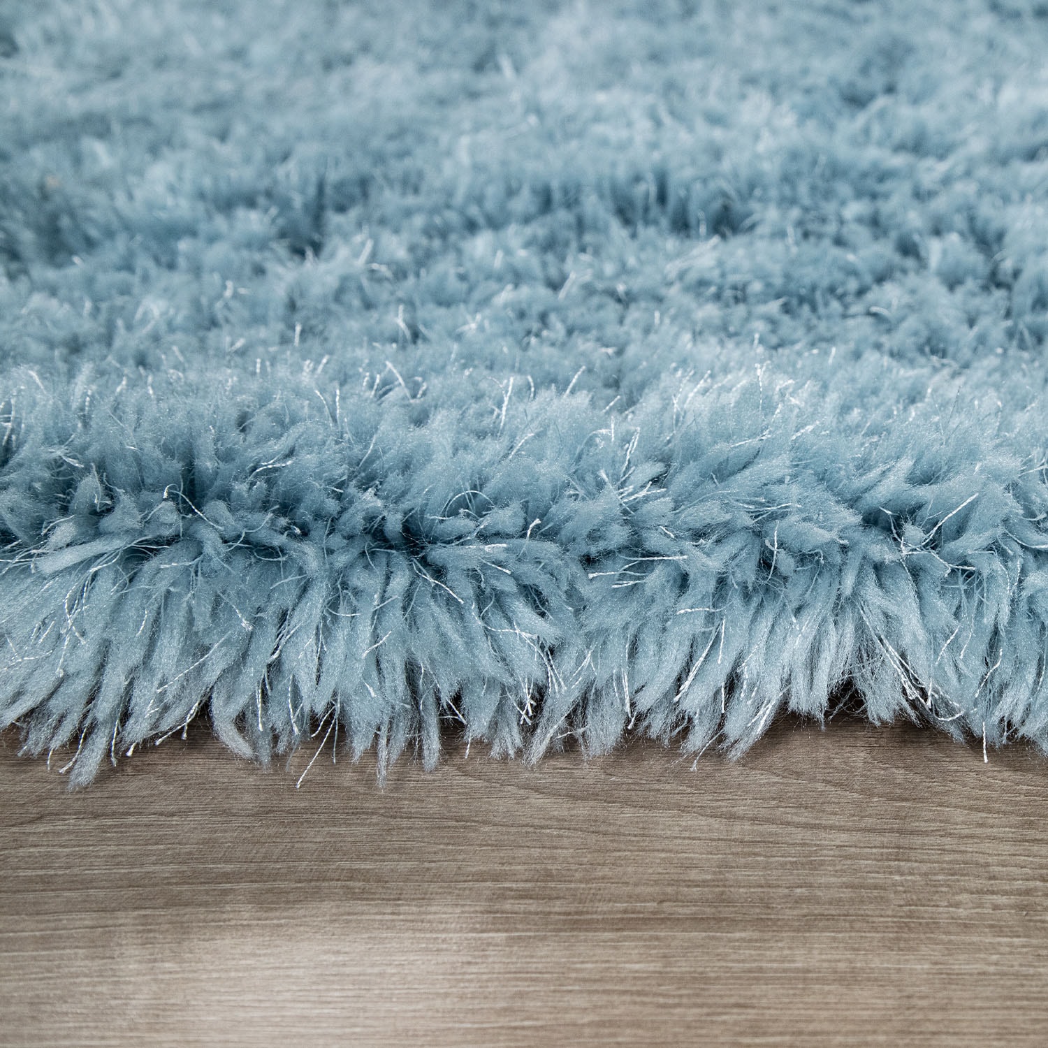 Paco Home Hochflor-Teppich »Akumal 930«, rund, 60 mm Höhe, Shaggy, besonders weich durch Softgarn, Uni-Farben