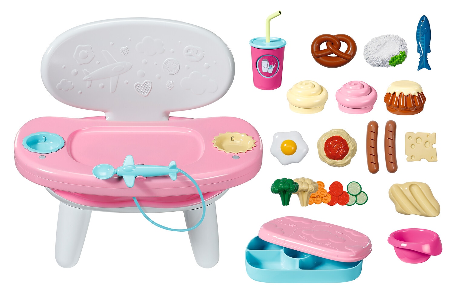 Baby Born Puppentisch »Füttertisch« mit Licht, Sound und Zubehör