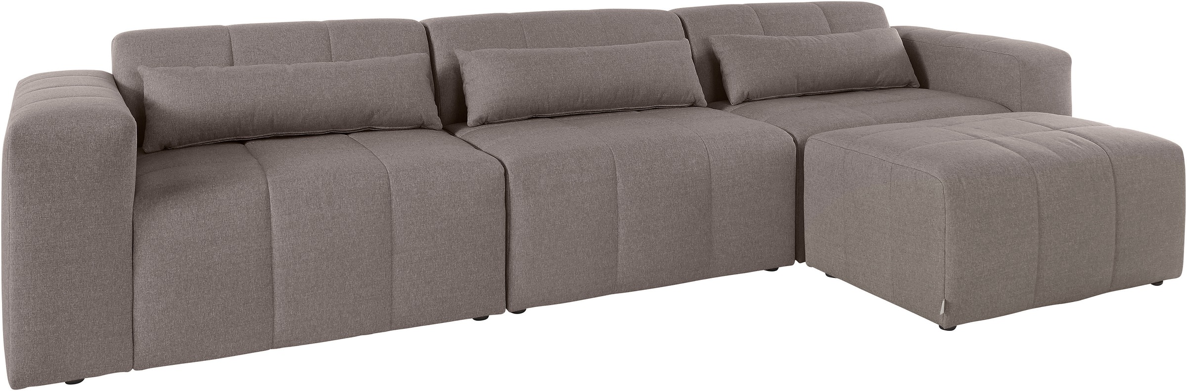 LeGer Home by Lena Gercke Ecksofa »Maileen L-Form«, Modulsofa, bestehend aus 4 Modulen, Farben mixbar