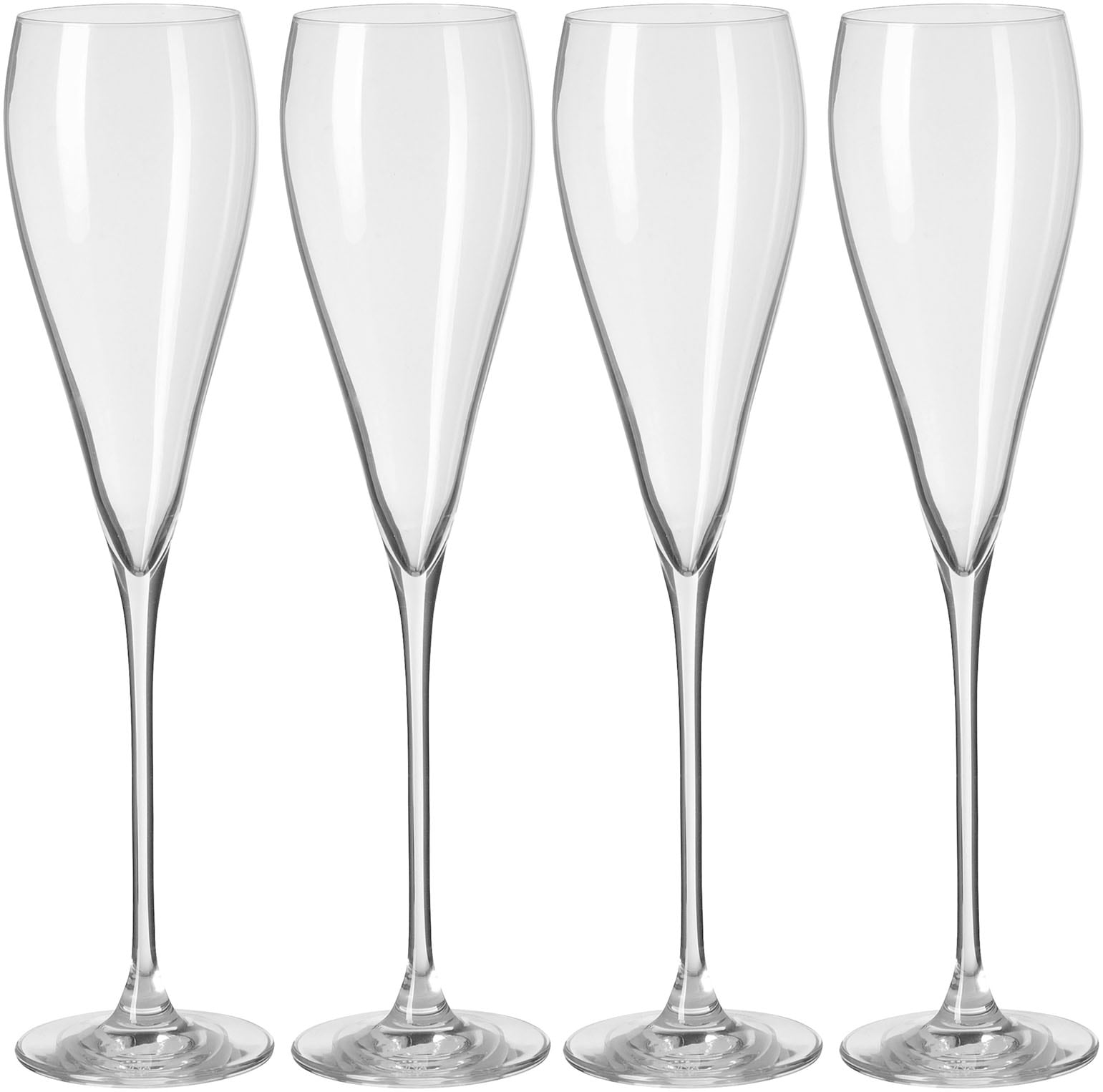 Fink Champagnerglas »PREMIO« Sektglas, Champagnerflöte, 4er Set, transparen günstig online kaufen