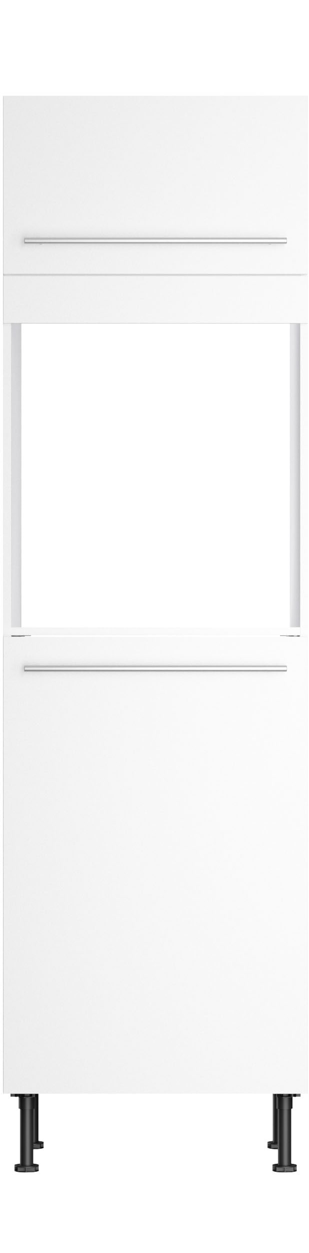 OPTIFIT Backofen/Kühlumbauschrank »Bern2«, B 60 cm, H 211,8 cm, 1 Klappe, 1 Tür (H 89,2 cm), 1 feste Blende