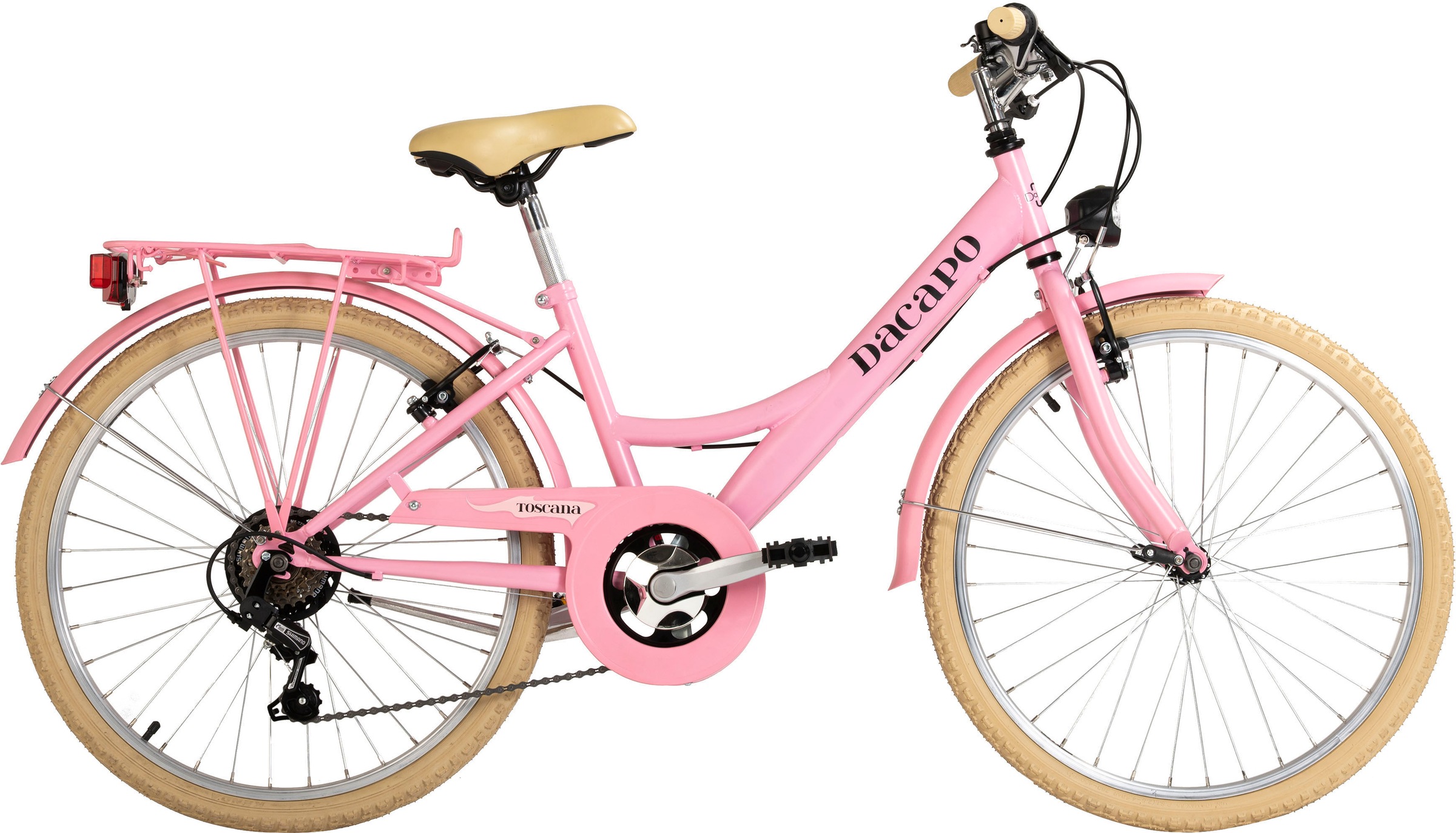 Dacapo Kinderfahrrad »Toscana«, 6 Gang, Kettenschaltung