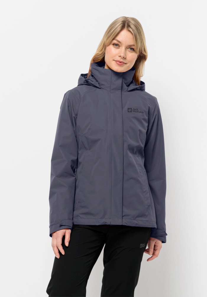 Jack Wolfskin 3-in-1-Funktionsjacke »GEISSHORN 3IN1 JKT W«, (2 teilig), mit Kapuze