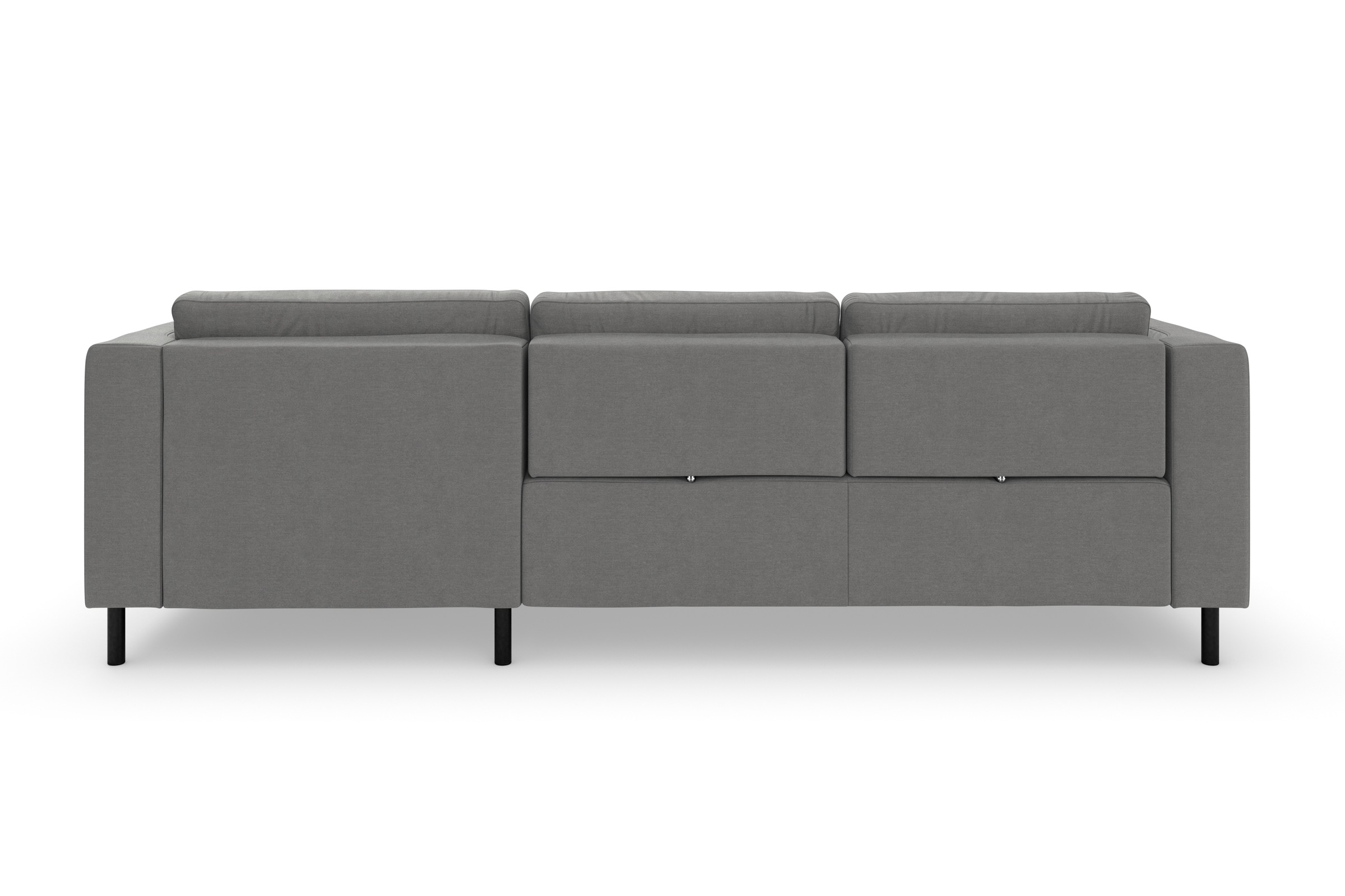 sit&more Ecksofa »Olsen L-Form«, inklusive Sitztiefenverstellung, wahlweise mit Bettfunktion, 15cm hoch