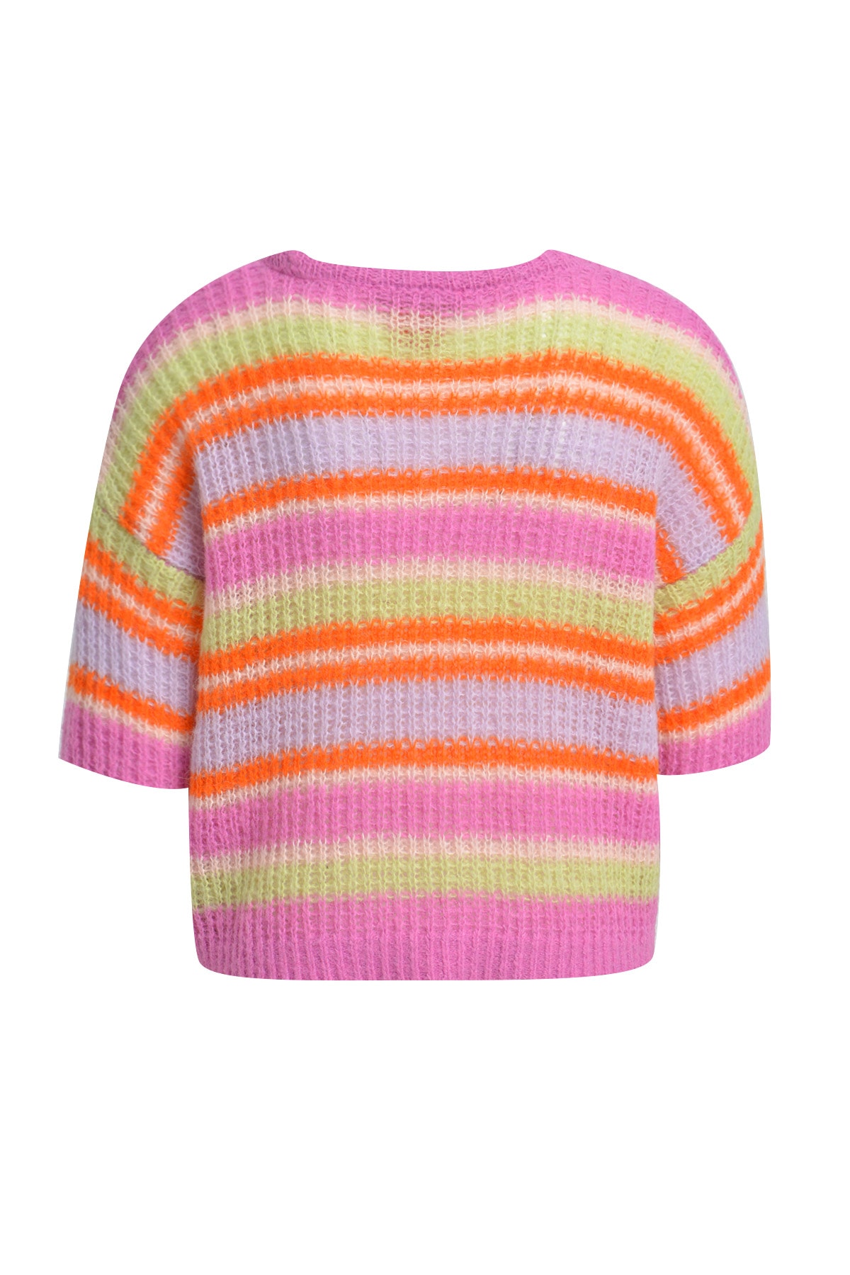 Smith & Soul Strickpullover in Halbarm-Länge, Streifendesign