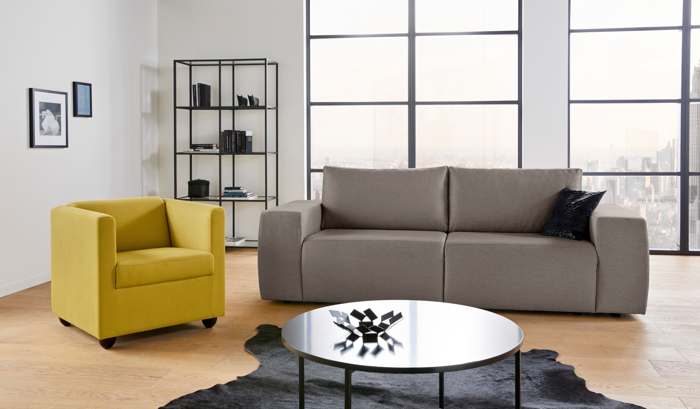 LOOKS by Wolfgang Joop Big-Sofa »LooksII«, geradlinig und komfortabel auf  Rechnung kaufen | Big Sofas
