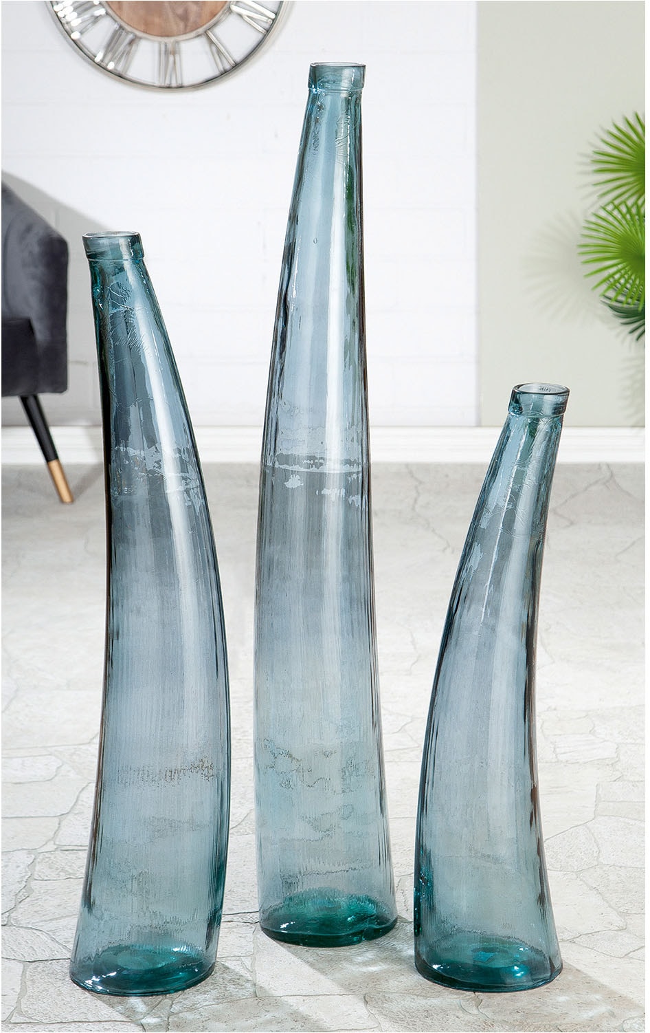 GILDE Bodenvase »Bodenvase Bleu«