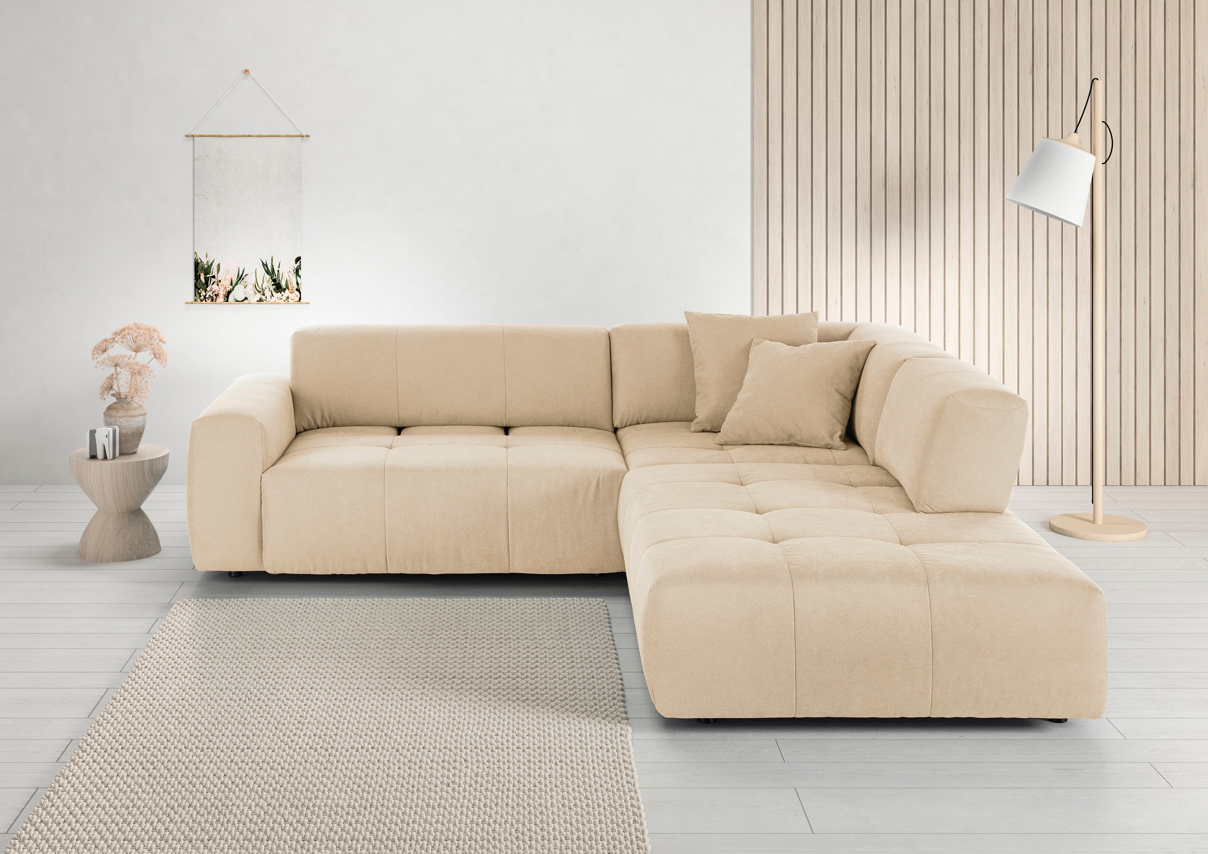 3C Candy Ecksofa »Yoshy Komfortsofa, bequem und modern, hochwertige Verarbe günstig online kaufen