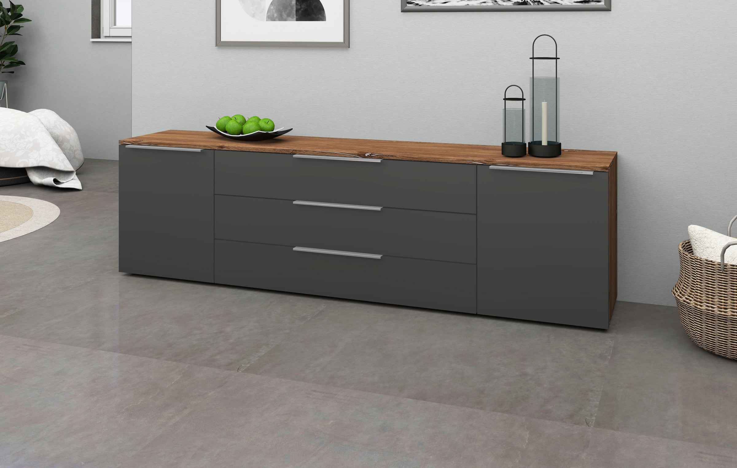 borchardt Möbel Sideboard »Oliva«, Breite 166 oder 200 cm
