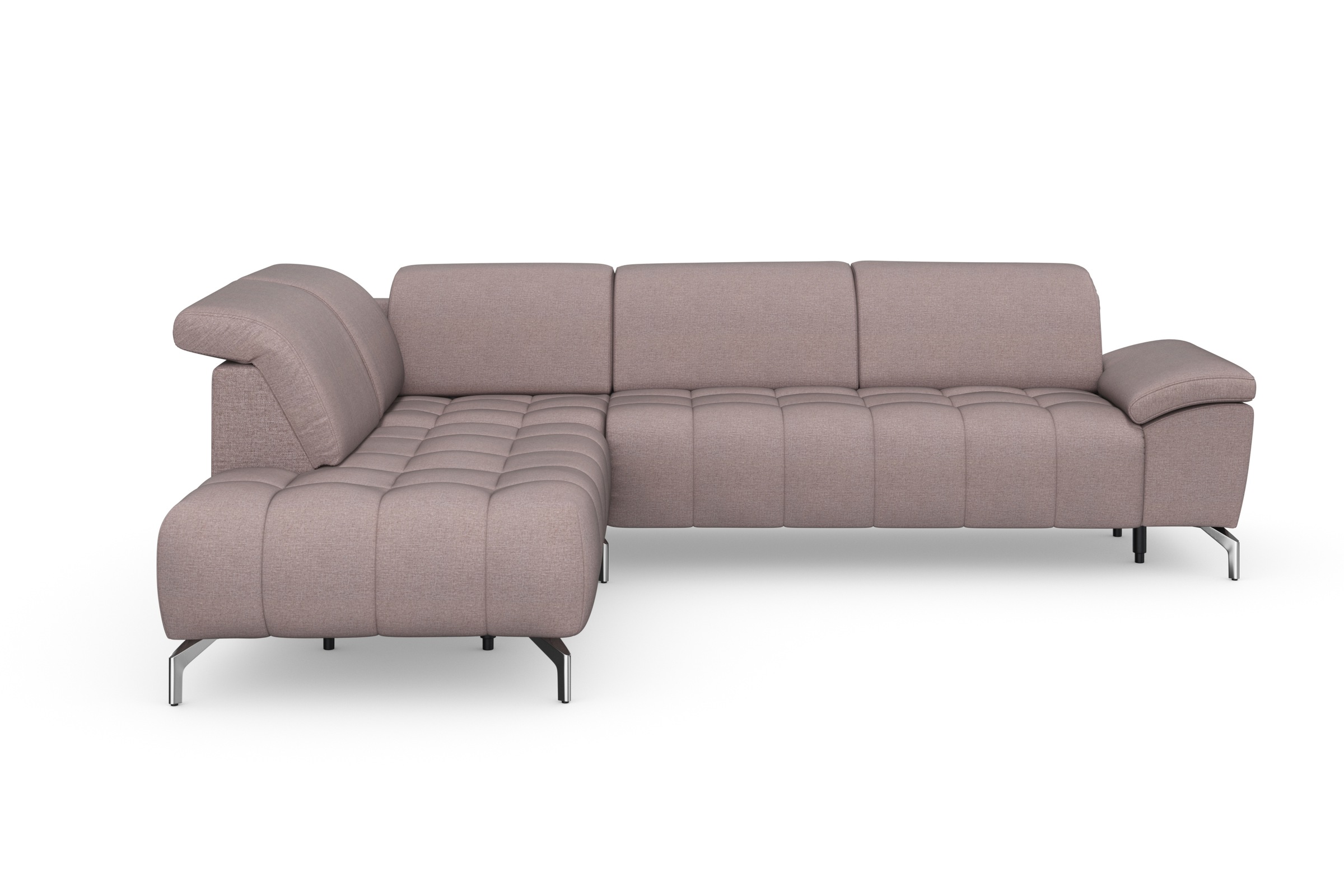 sit&more Ecksofa »Cool L-Form«, wahlweise mit Kopfteilverstellung und Vorzi günstig online kaufen