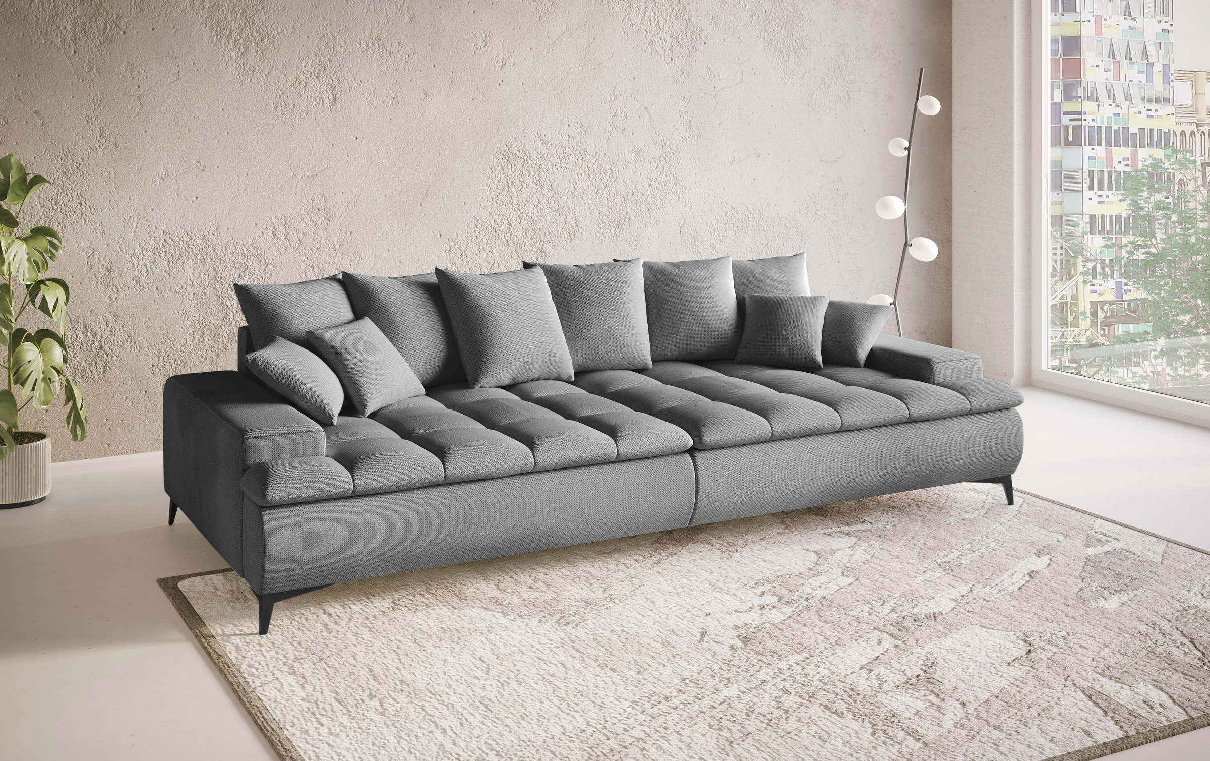 Mr. Couch Big-Sofa »Haiti III«, Mit Kaltschaum, bis 140 kg belastbar