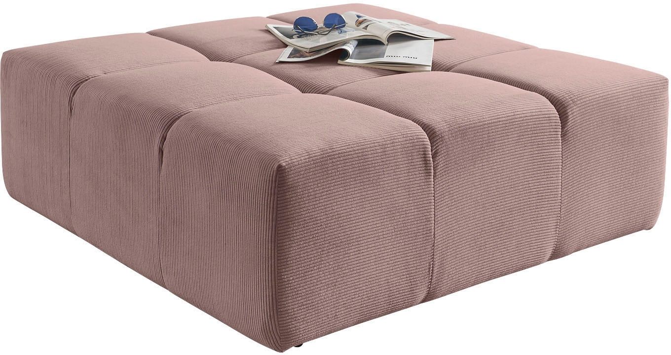 INOSIGN Polsterhocker »Ancona«, passend zur "Ancona"-Polsterserie, auch in Cord + Easy Care