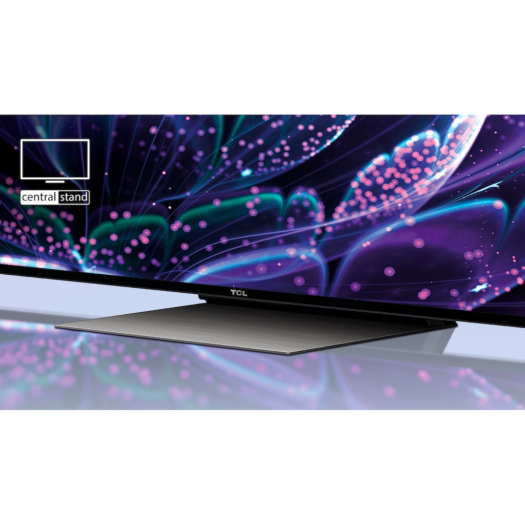 TCL QLED Mini LED-Fernseher »55C831X2«, 139 cm/55 Zoll, 4K Ultra HD, Google TV-Smart-TV, 1500nits, HDR Extreme, Dolby Atmos, HDMI 2.1, ONKYO-Sound