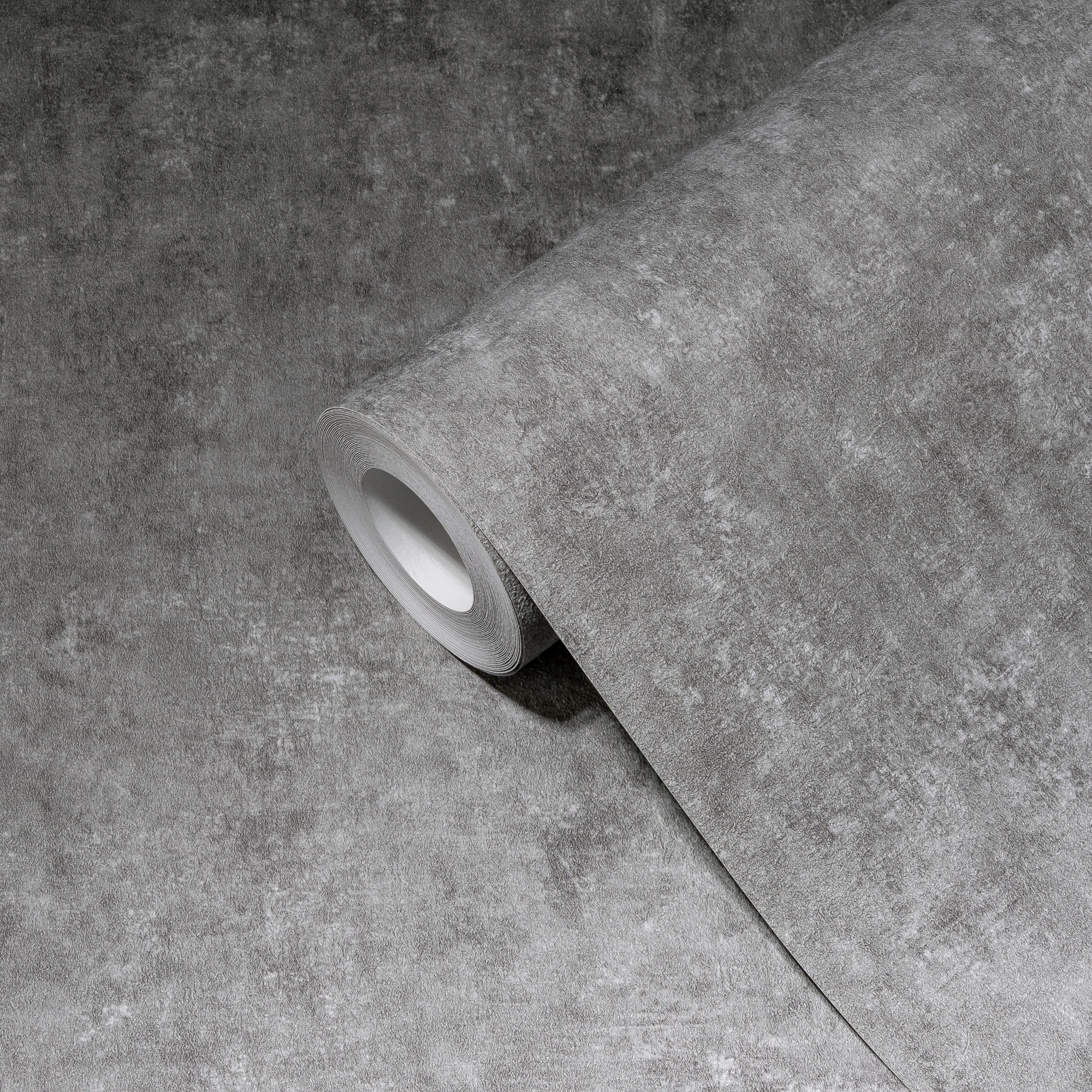 living walls Vliestapete »My Home My Spa« Motiv | Steinoptik | urban leicht strukturiert Tapete Beton Tapeten Wohnzimmer Schlafzimmer Küche modern Design Optik