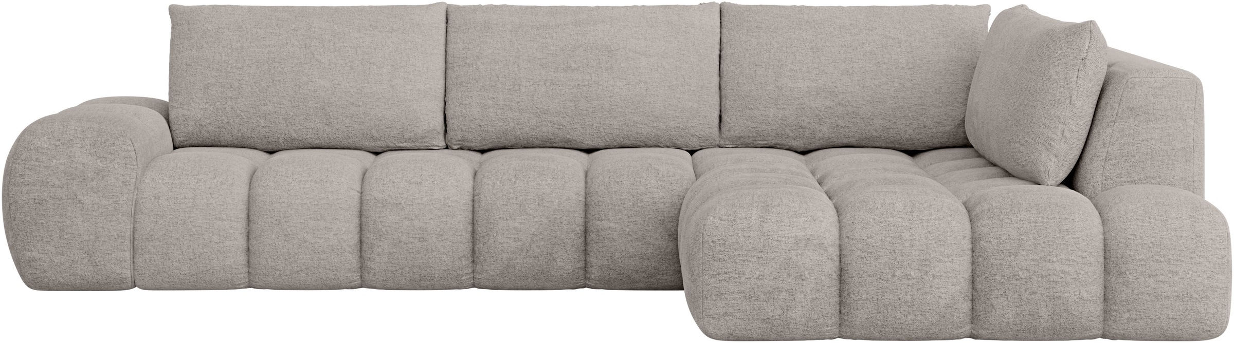 OTTO home Ecksofa »AZITA L-Form, XXL 352 cm Designsofa in Bubble-Opitk« los günstig online kaufen