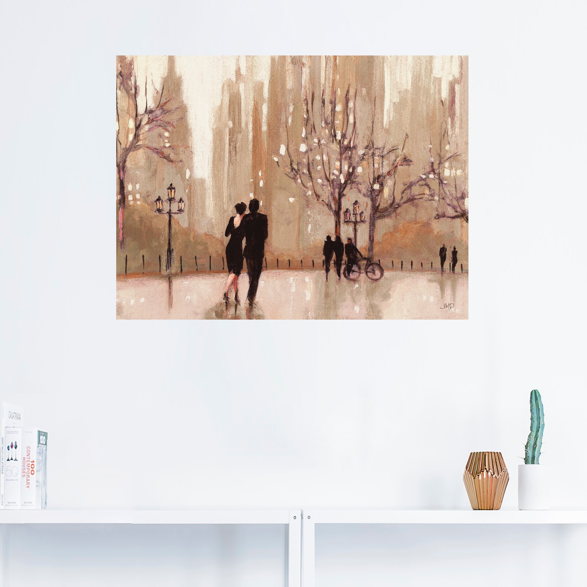 Artland Wandbild »Ein Abend in der Natur«, Paar, (1 St.), als Leinwandbild, Poster, Wandaufkleber in verschied. Größen