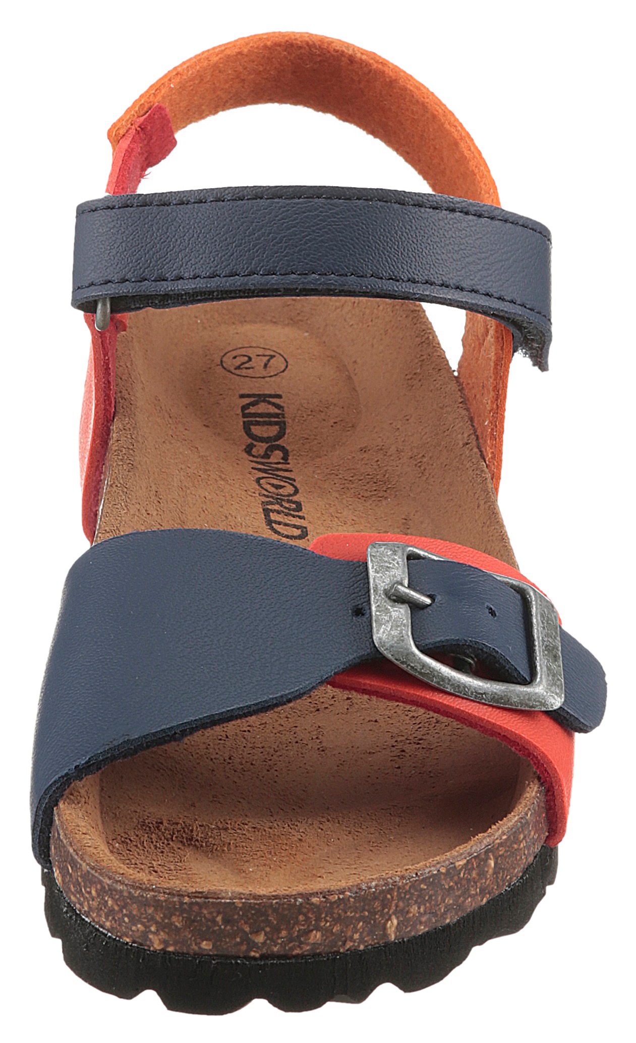 KIDSWORLD Riemchensandale  Sommerschuh, Strandschuh, Urlaubschuh mit Klett