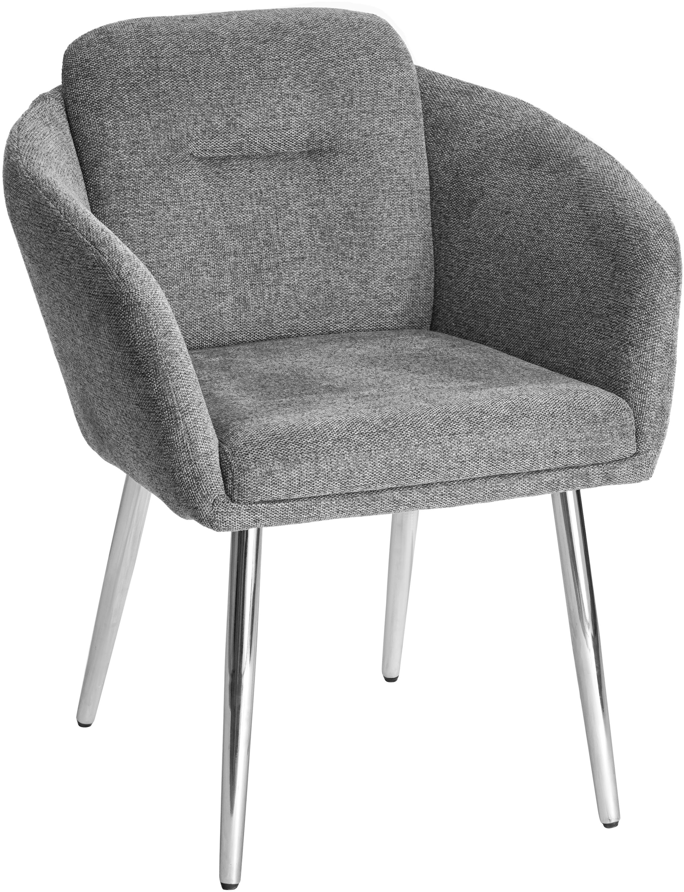 LeGer Home by Lena Gercke Esszimmerstuhl »Fleur« (Set) 2 Stk.Strukturstoff, ergonomisches Design, gesteppte Rückenlehne