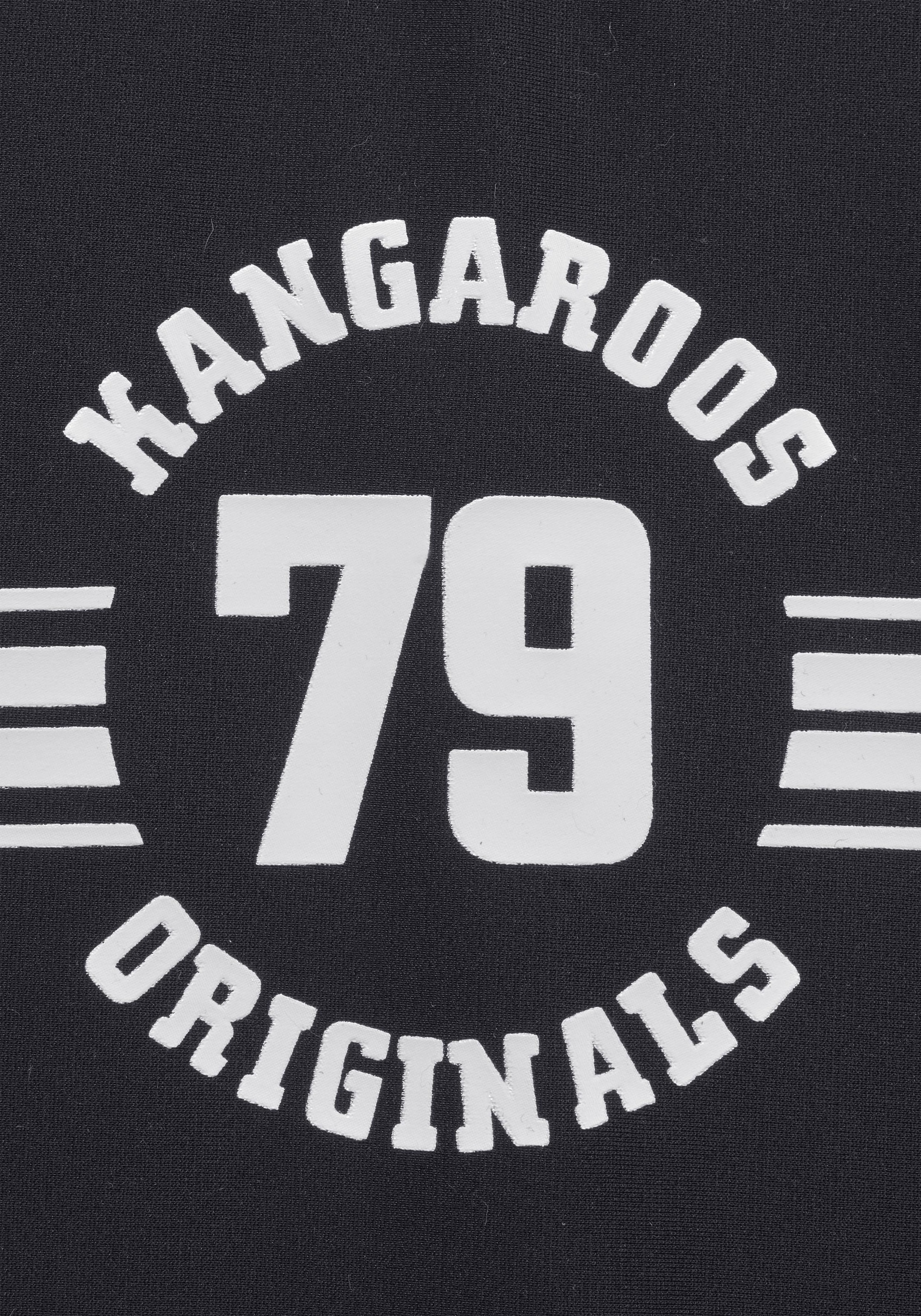 KangaROOS Badeanzug »Sporty«, mit günstig Frontdruck kaufen sportlichem