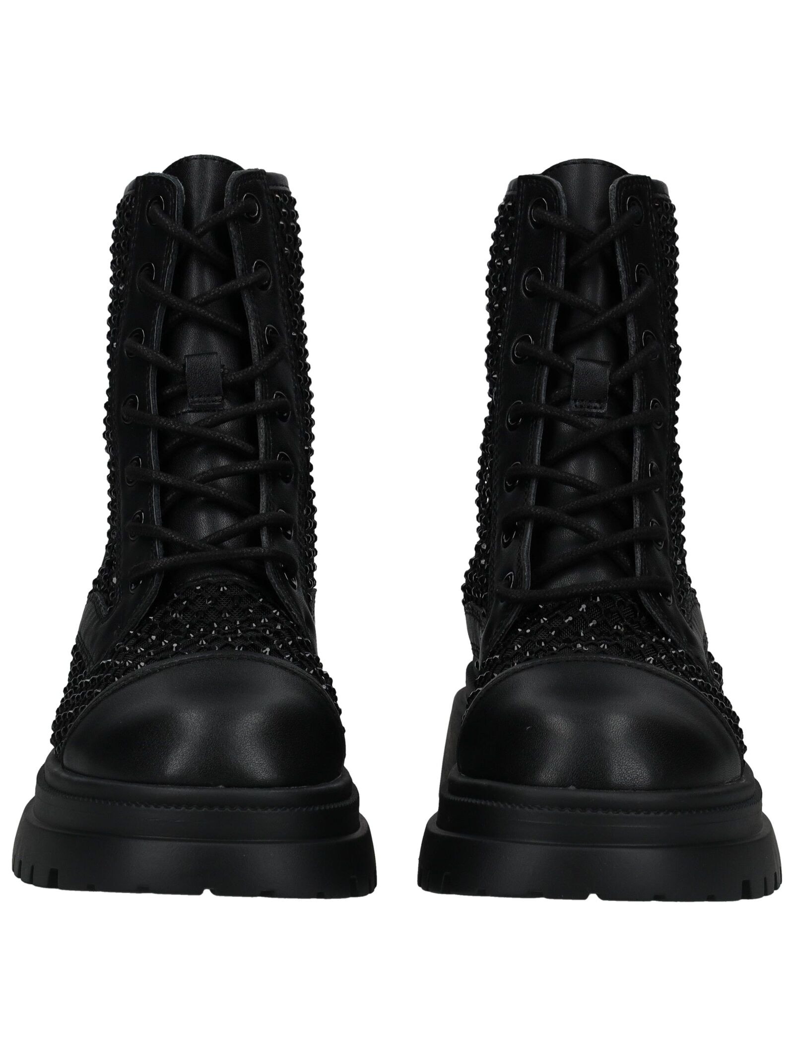 STEVE MADDEN Schnürstiefelette »STEVE MADDEN Stiefelette Leder/Synthetik«