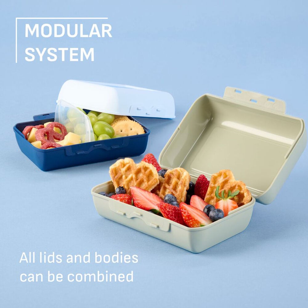 Emsa Lunchbox »Variabolo« platzsparend, verschiedene Farbkombinationen, spülmaschinenfest