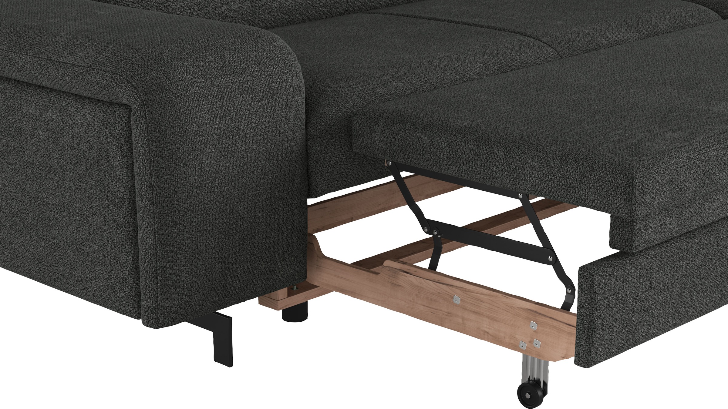 COTTA Ecksofa »Emma L-Form«, mit Kopfteilverstellung, wahlweise mit Bettfunktion & Bettkasten