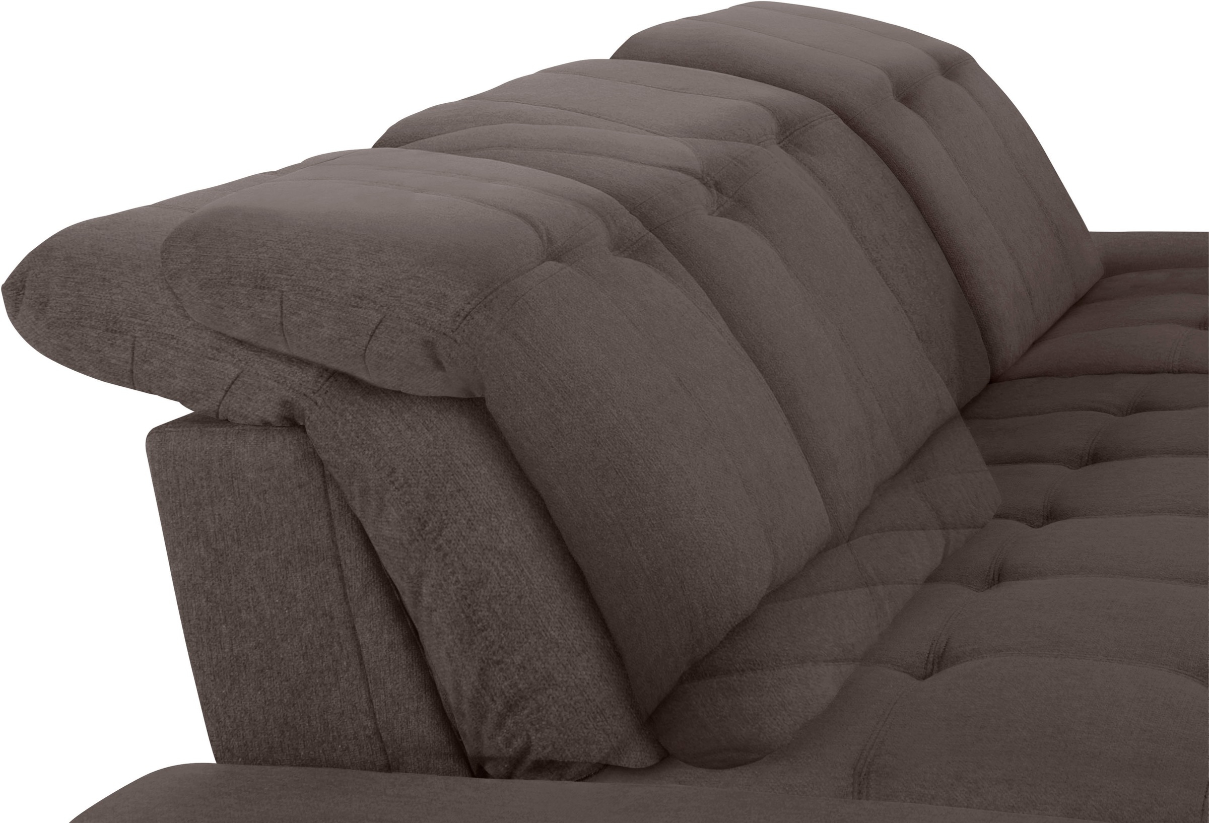 COTTA Ecksofa »Holiday L-Form mit Sitztiefen-, Armteil- und Kopfteilverstellung«, wahlweise mit Bettfunktion inkl. Bettkasten