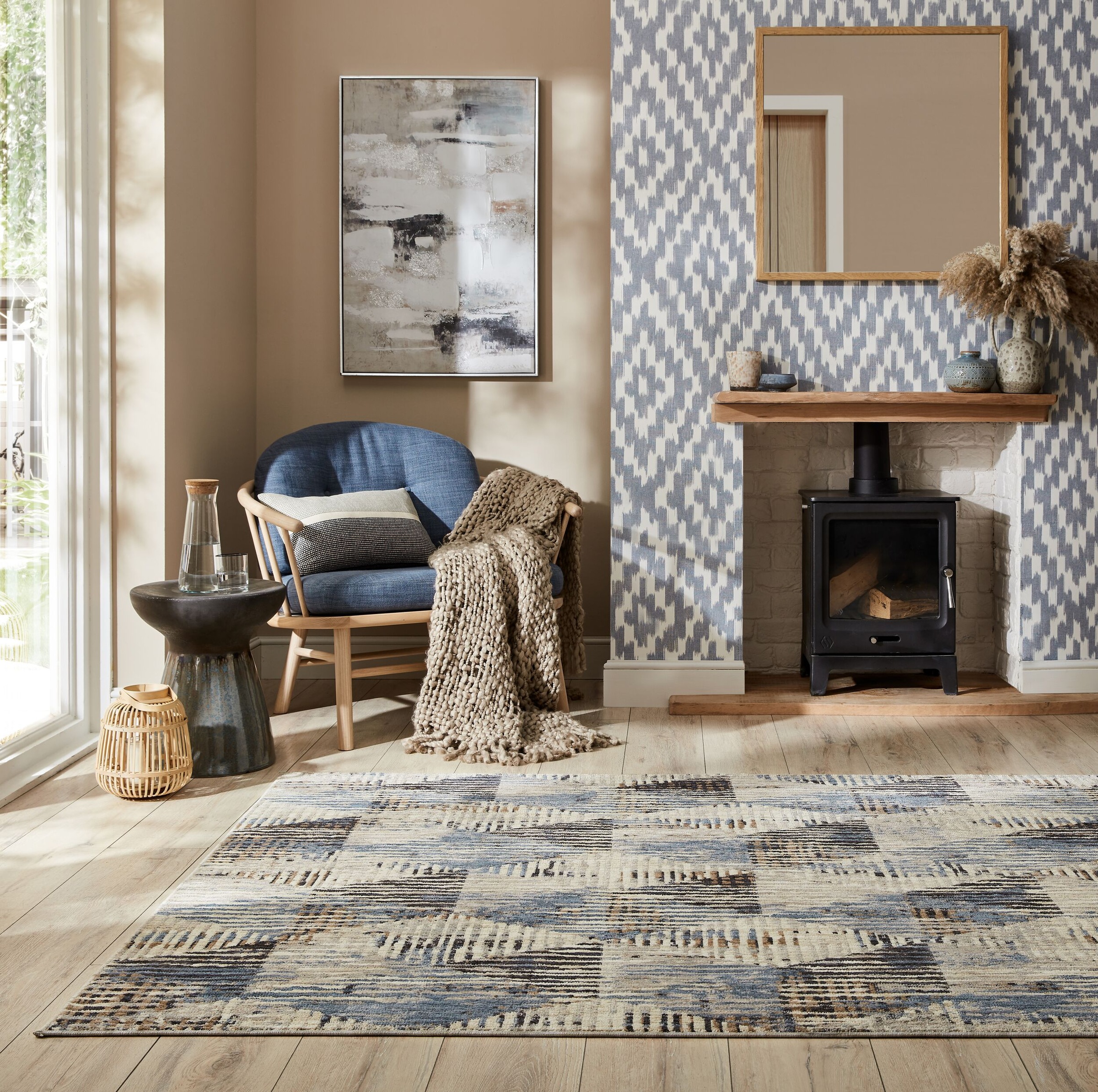 FLAIR RUGS Teppich »Marly Modern«, rechteckig, 5 mm Höhe, Recyceltes Teppic günstig online kaufen