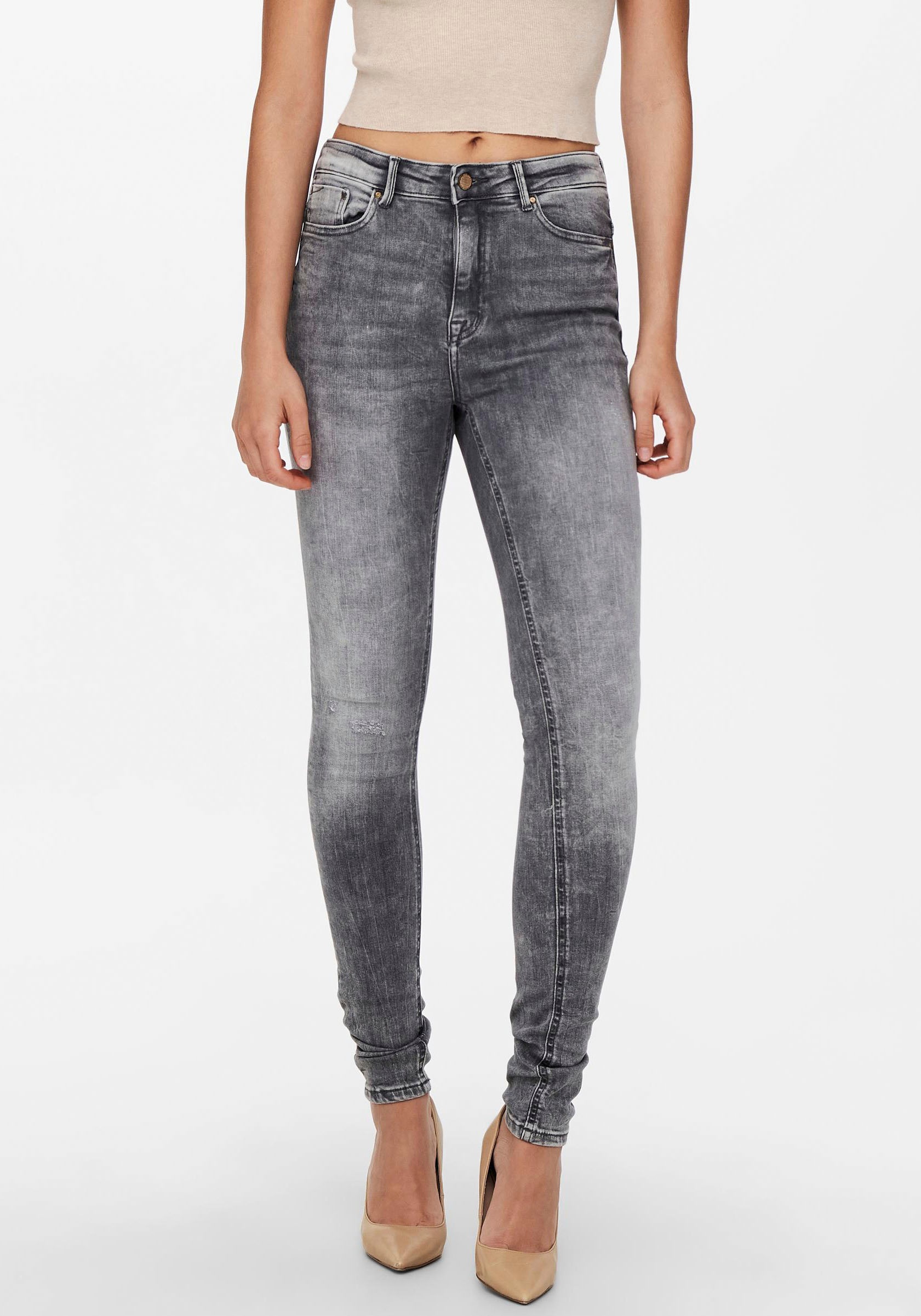 ONLY High-waist-Jeans »ONLPAOLA LIFE HW SKINNY« kaufen