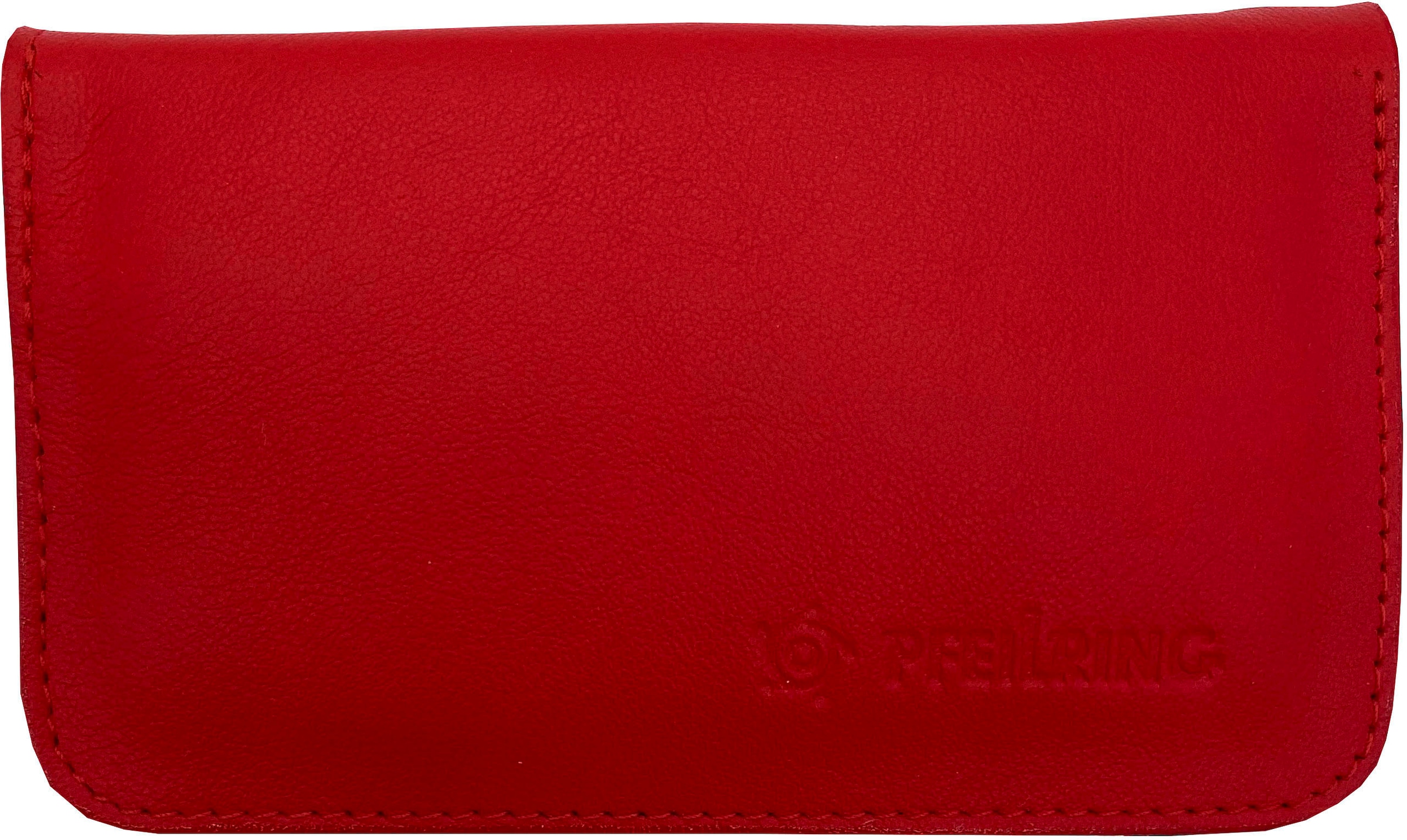 PFEILRING Maniküre-Etui, (4 tlg.), Reißverschlussetui Nappaleder