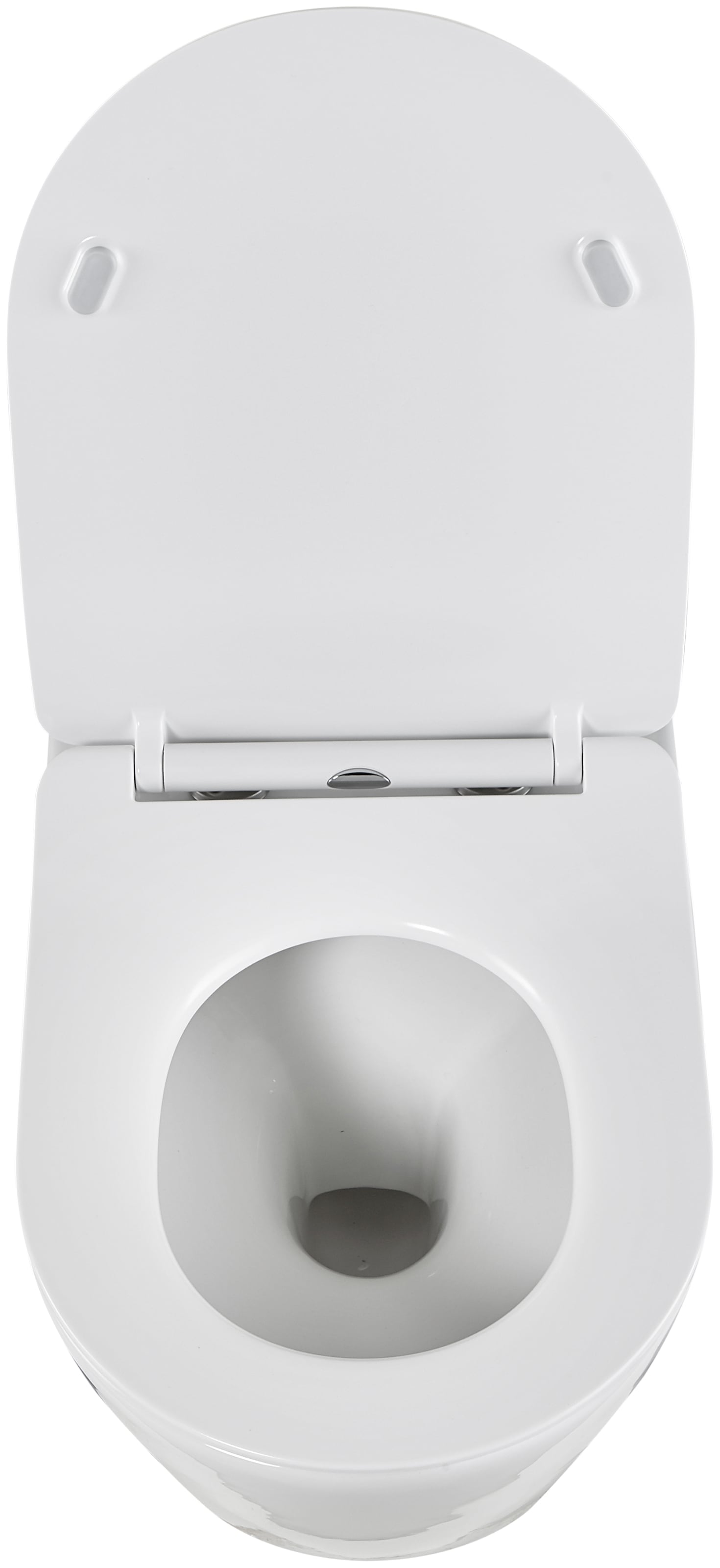 welltime Tiefspül-WC »Vigo«, spülrandlose Toilette aus Sanitärkeramik, inkl. WC-Sitz mit Softclose
