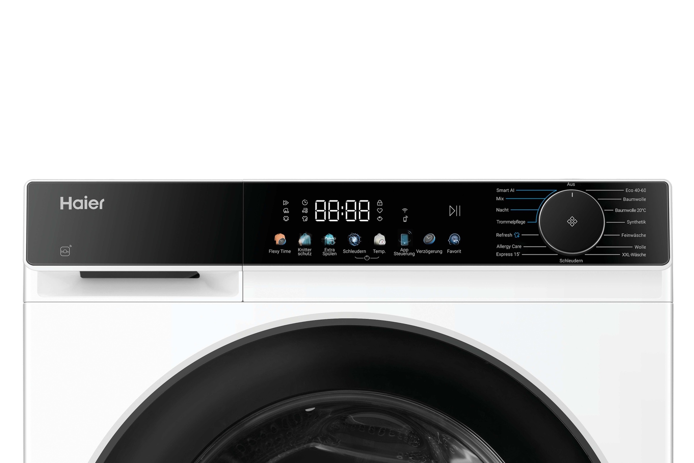 Haier Waschmaschine »HW120-BP14657U1« 12 kg 1400 U/min Smart AI Automatikprogramm & Wi-Fi