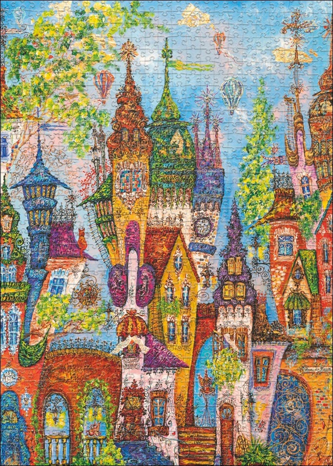 HEYE Puzzle »Red Arches«, Made in Germany