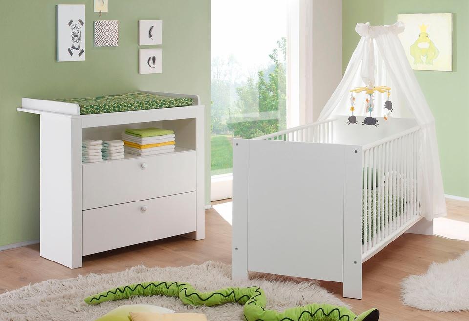 Babymöbel-Set »Trend«, (Spar-Set, 2 St.), Bett + Wickelkommode online