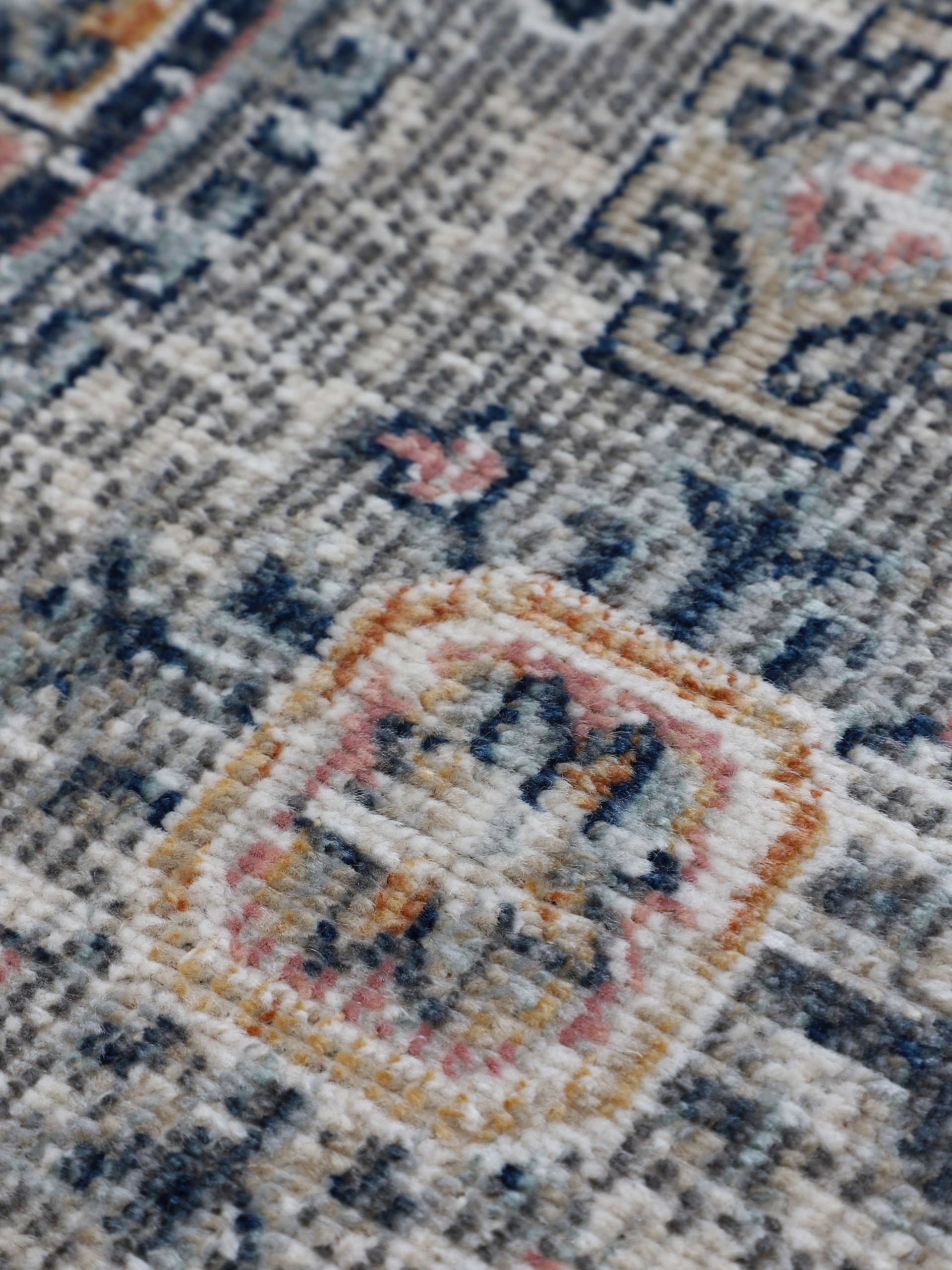 carpetfine Teppich »Omen_3«, rechteckig, 3 mm Höhe, Orient Vintage Look