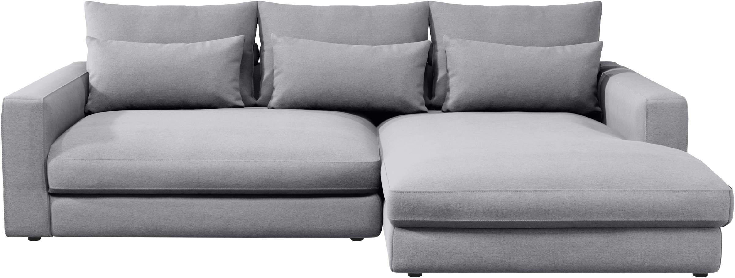 Home affaire Ecksofa »Darwin, viele Kissen, extra tiefe Sitzfläche, 271/89/ günstig online kaufen
