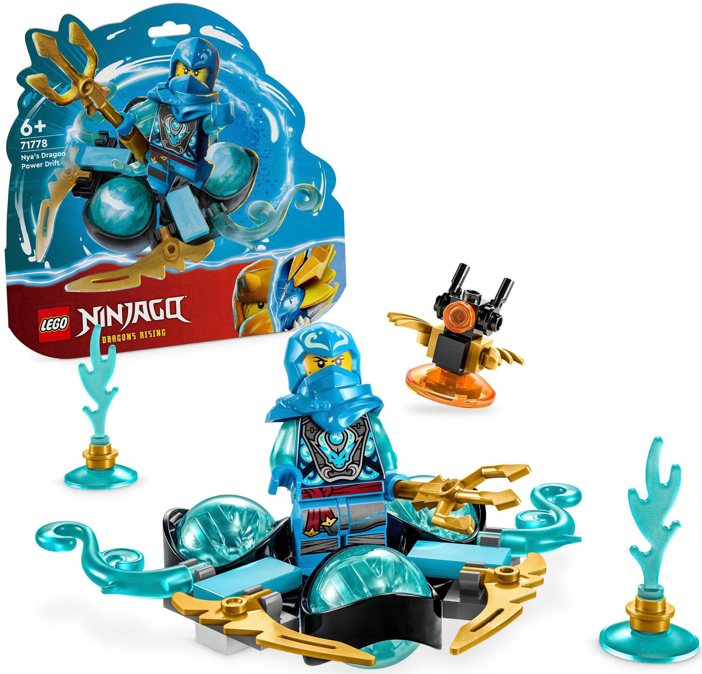 Bild von LEGO® Konstruktionsspielsteine »Nyas Drachenpower-Spinjitzu-Drift (71778), LEGO® NINJAGO«, (57 St.), Made in Europe