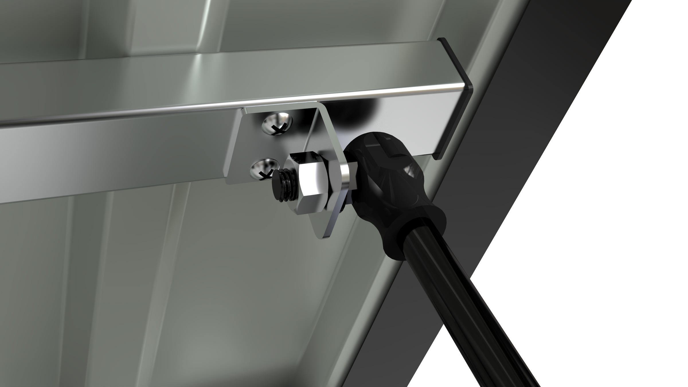 KONIFERA Mülltonnenbox »Fahrradbox aus Metall« BxTxH: 233x105x133 cm