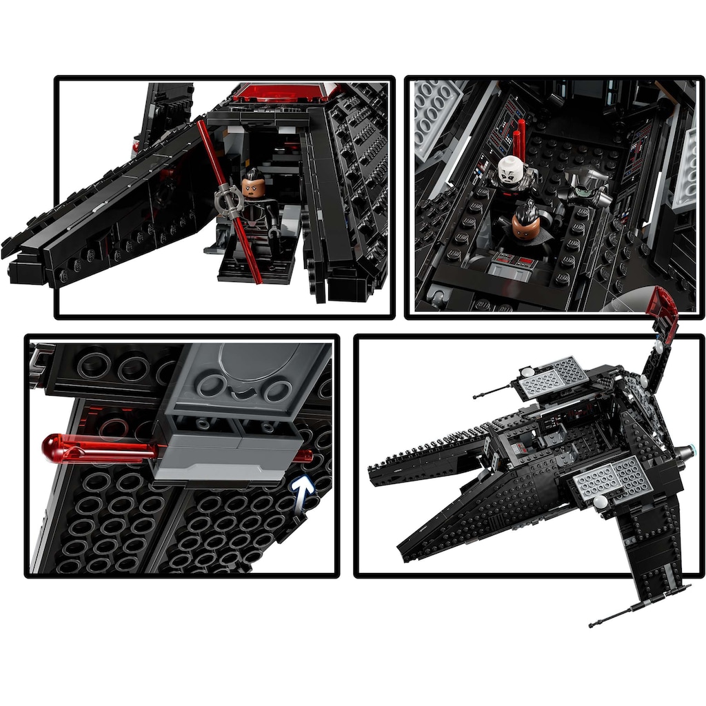 LEGO® Konstruktionsspielsteine »Die Scythe™ – Transportschiff des Großinquisitors (75336)«, (924 St.), LEGO® Star Wars