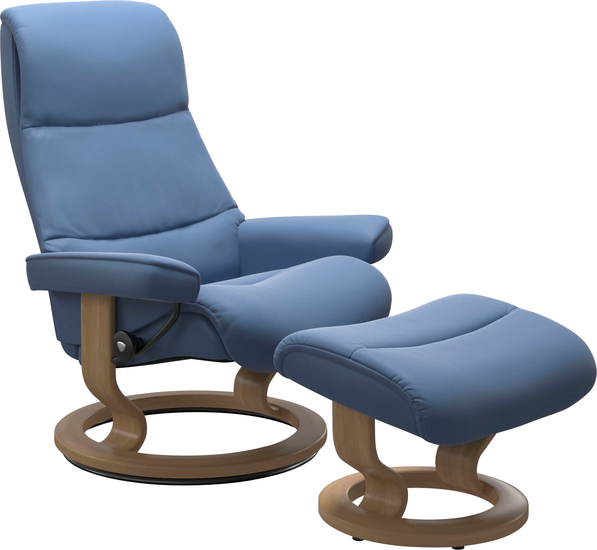 Stressless® Relaxsessel »View«, (Set, Relaxsessel mit Hocker), mit Classic günstig online kaufen