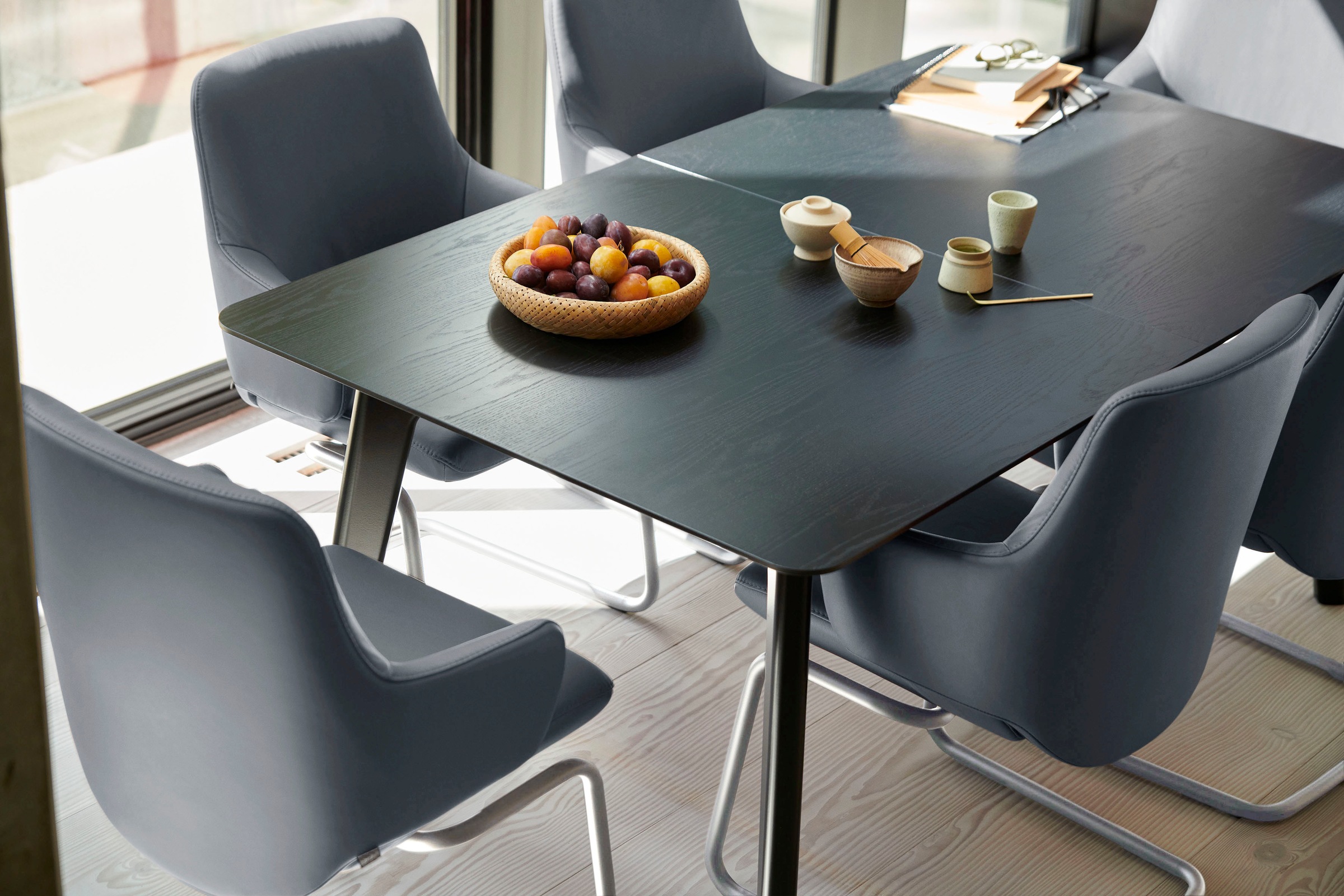 Stressless® Polsterstuhl »Laurel«, Leder BATICK, Low Back mit Armlehne, Größe L, mit Beinen aus Stahl in Chrom glänzend