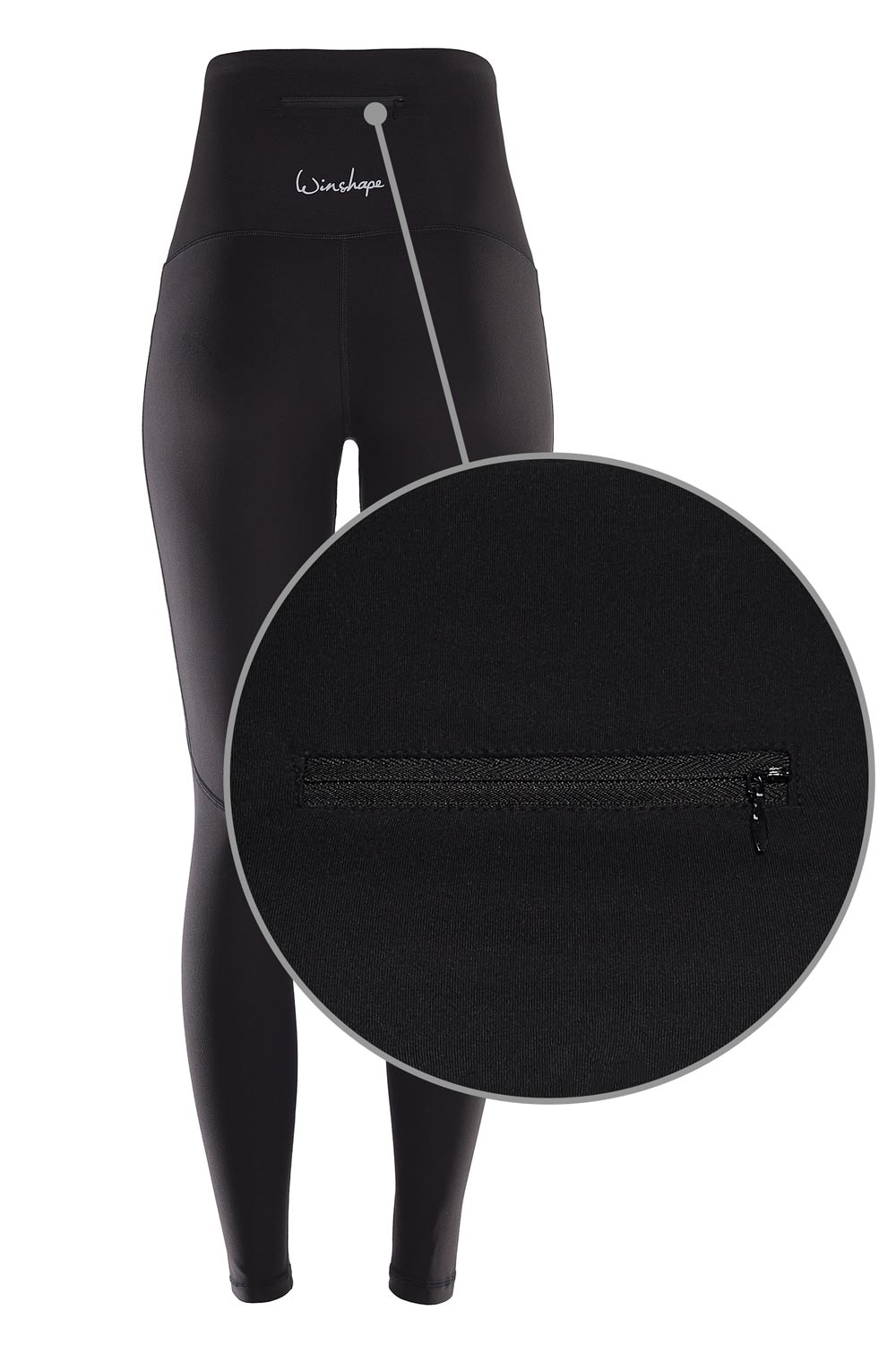 praktischen Taschen HWL115C«, Winshape »Functional Comfort Waist online mit Leggings High kaufen