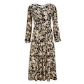 Aniston CASUAL Jerseykleid, mit abstraktem Blumendruck - NEUE KOLLEKTION