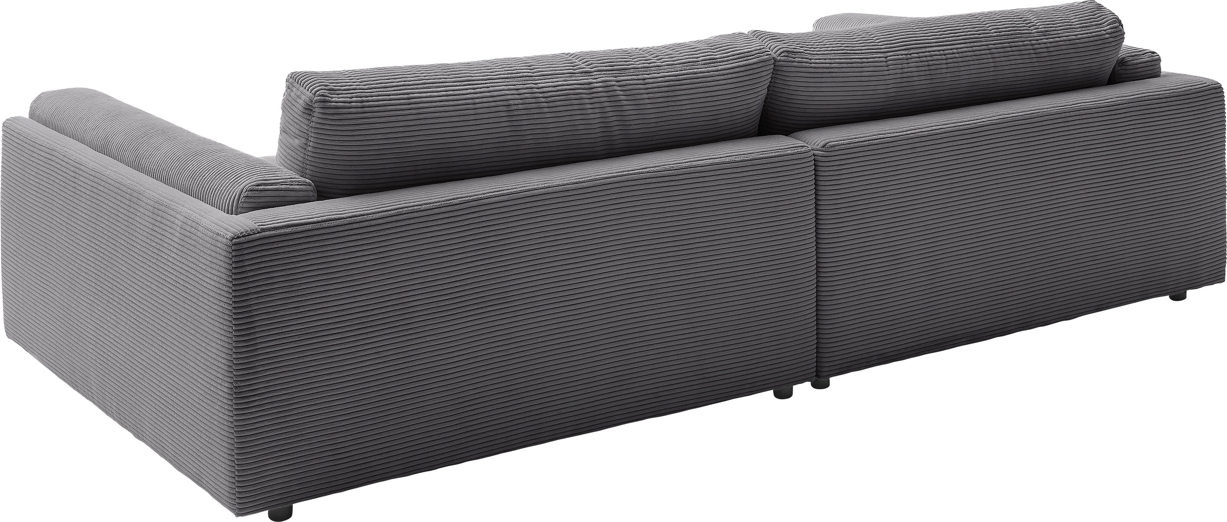 3C Candy Big-Sofa »Karalis mit extra großer Sitztiefe, elegantes Mega Sofa zum Relaxen,«, auch in Cord- oder Leder-Bezug, lose Kissen, loungige Bequemlichkeit
