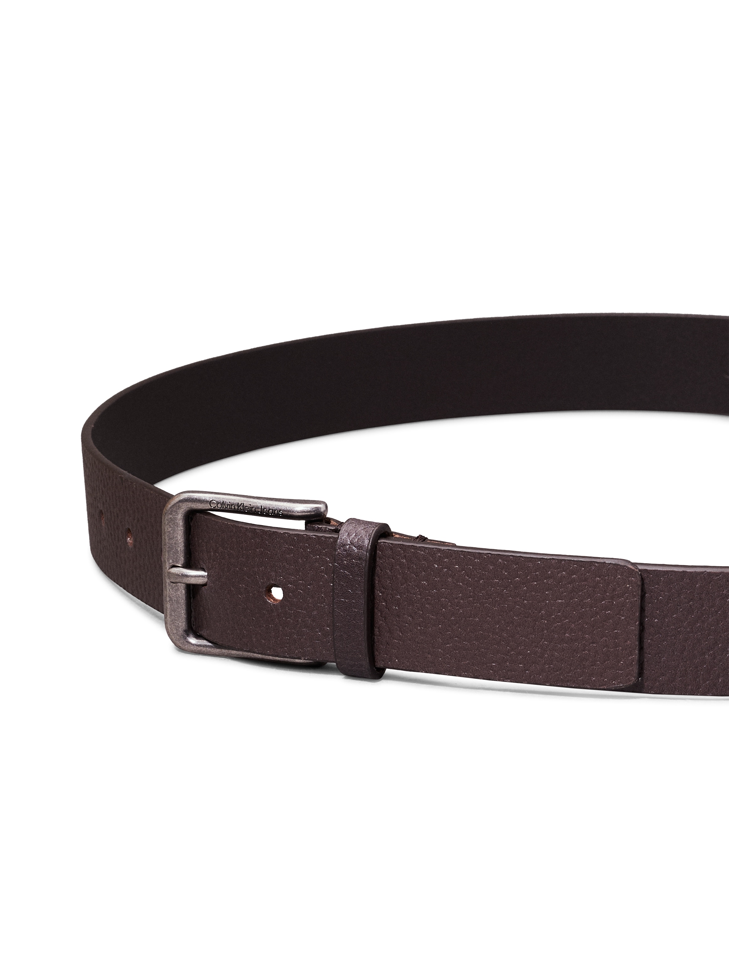 Calvin Klein Jeans Ledergürtel »CLASSIC CASUAL BELT 35MM«, Logoprägung, Einfachdornschließe