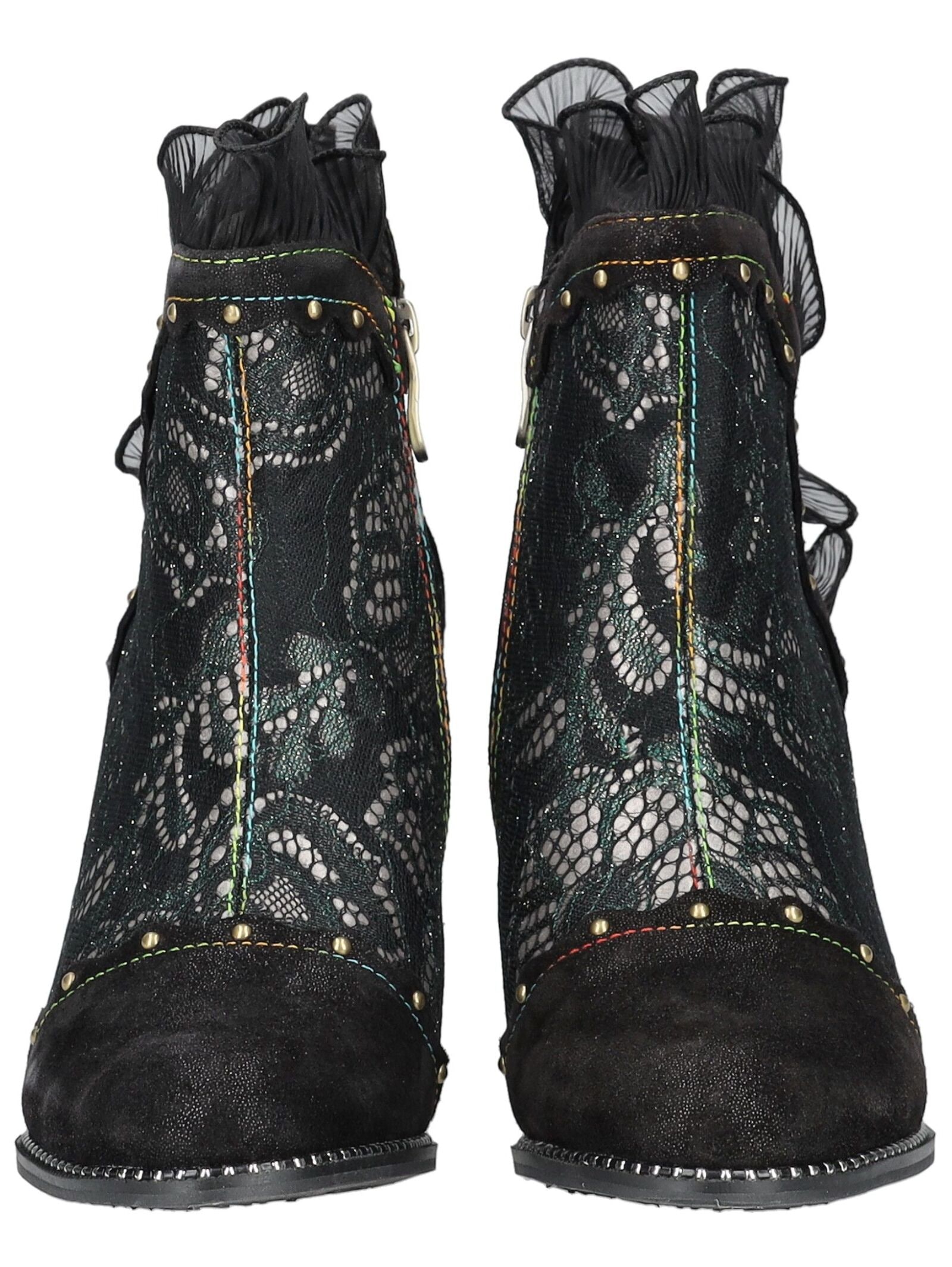 LAURA VITA High-Heel-Stiefelette »LAURA VITA Stiefelette Leder«